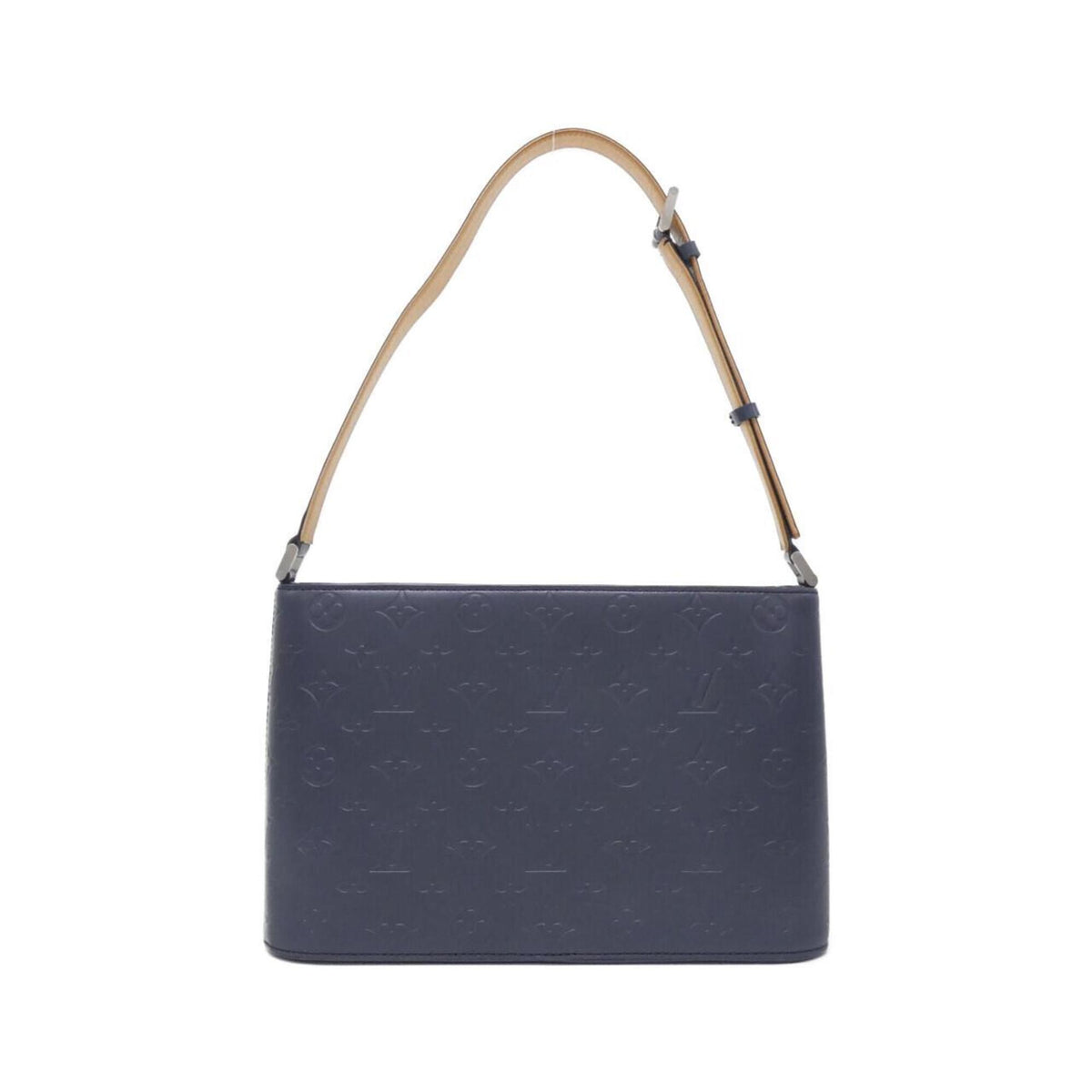 Louis Vuitton Blue Leather Shoulder Bag (Pre-Owned)