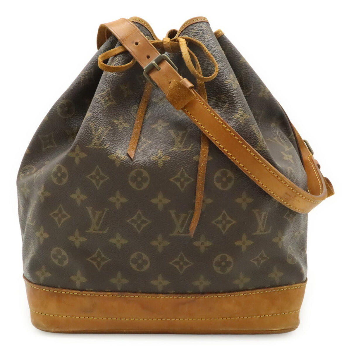 Louis Vuitton Brown Monogram Canvas Pvc Coated Canvas Shoulder Bag (Pre-Owned)