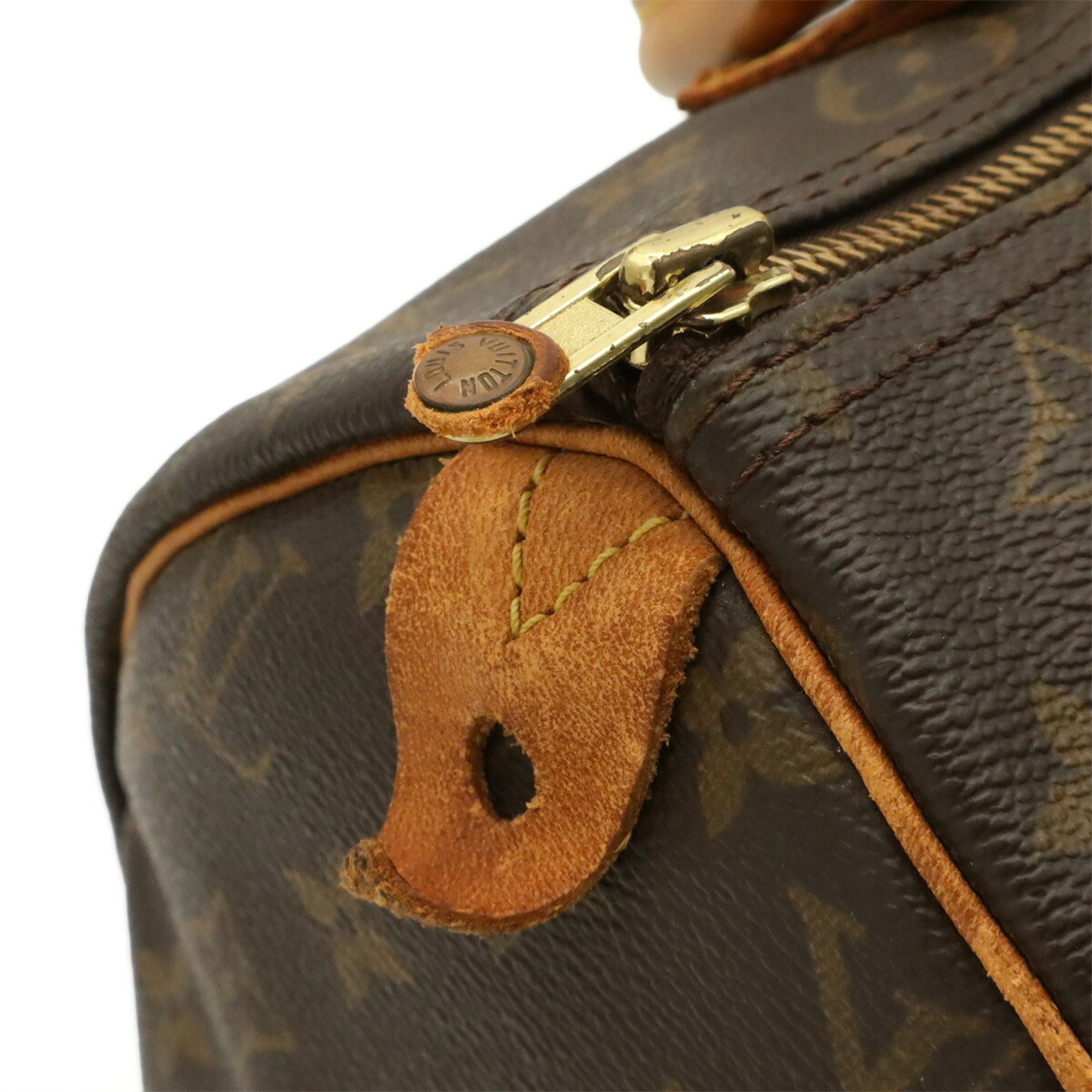 Louis Vuitton Brown Monogram Canvas Boston Bag Handbag (Pre-Owned)