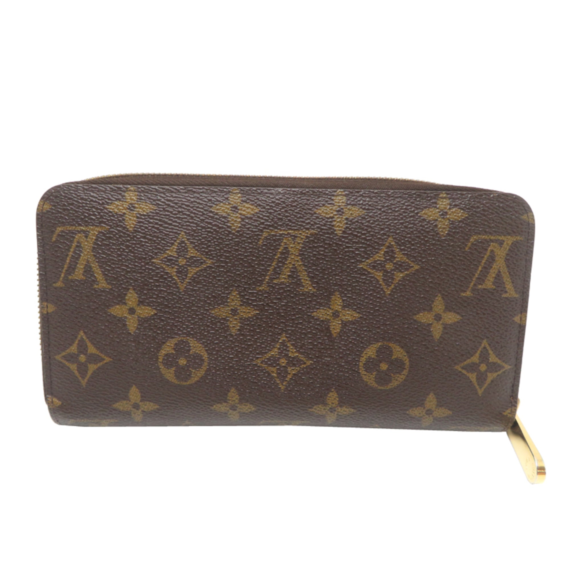 Louis Vuitton Brown Monogram Long Wallet (Bi-Fold) (Pre-Owned)