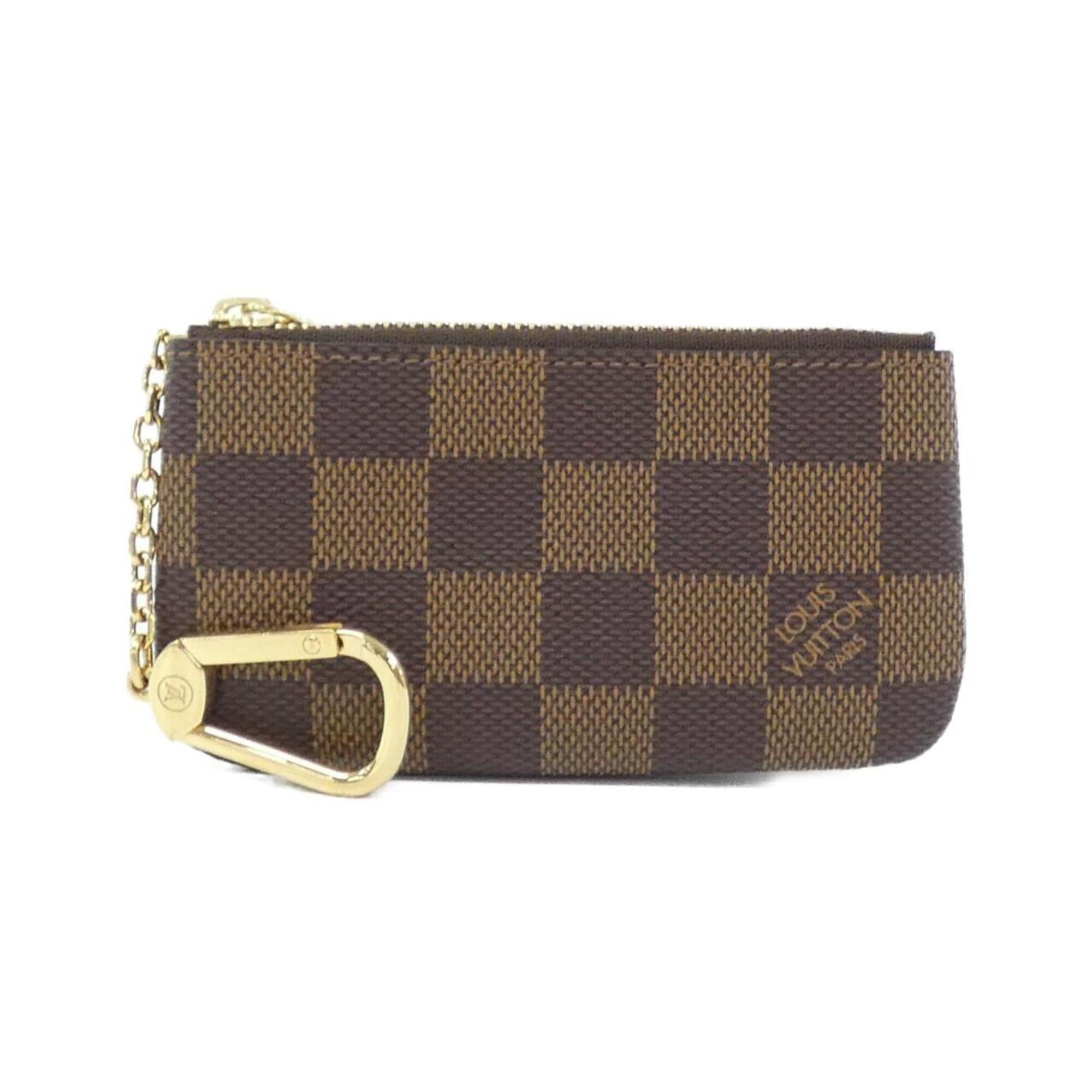 Louis Vuitton Ebene Coated Canvas Coin Purse/Coin Case (Pre-Owned)