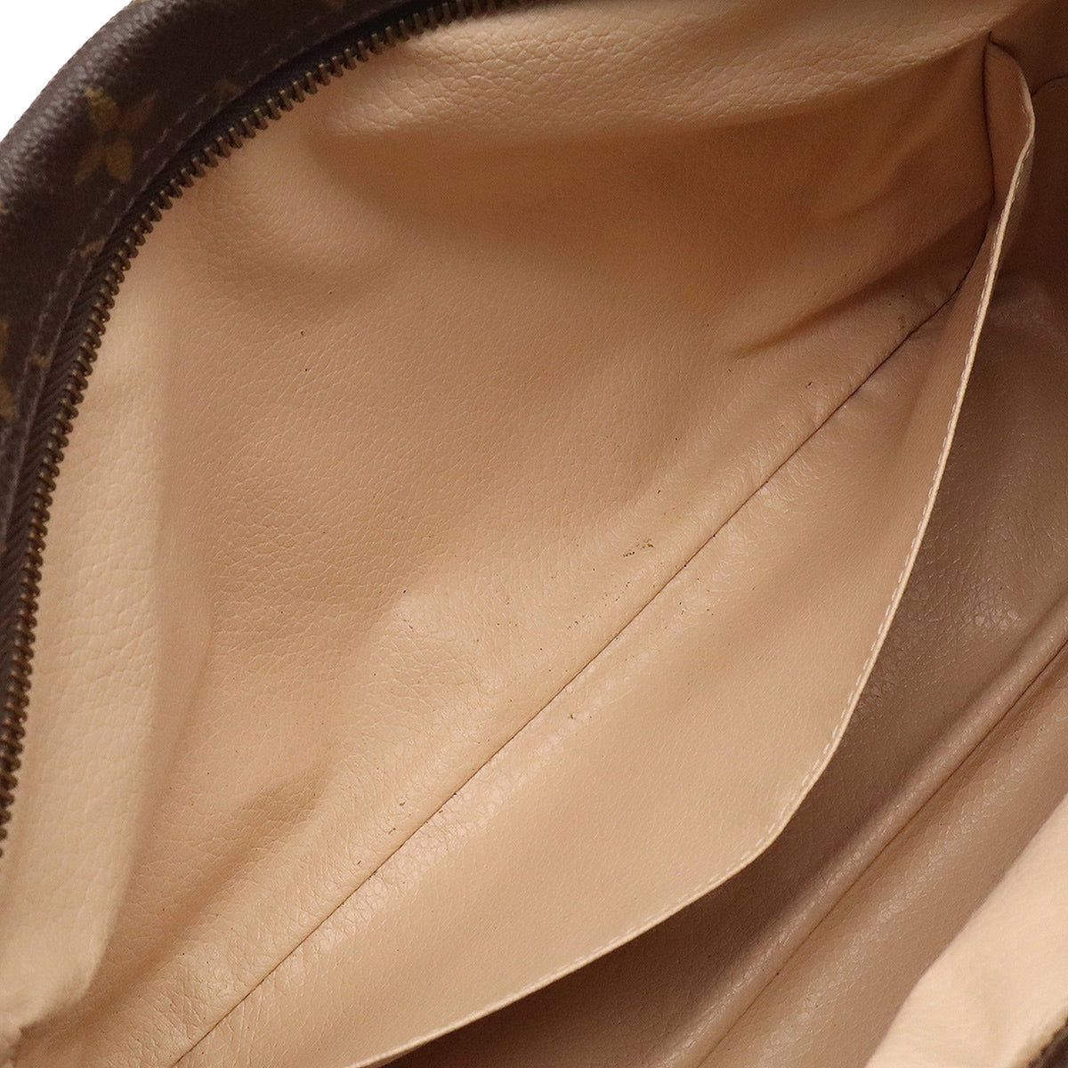 Louis Vuitton Brown Monogram Canvas Pvc Coated Canvas Clutch Bag Pouch (Pre-Owned)