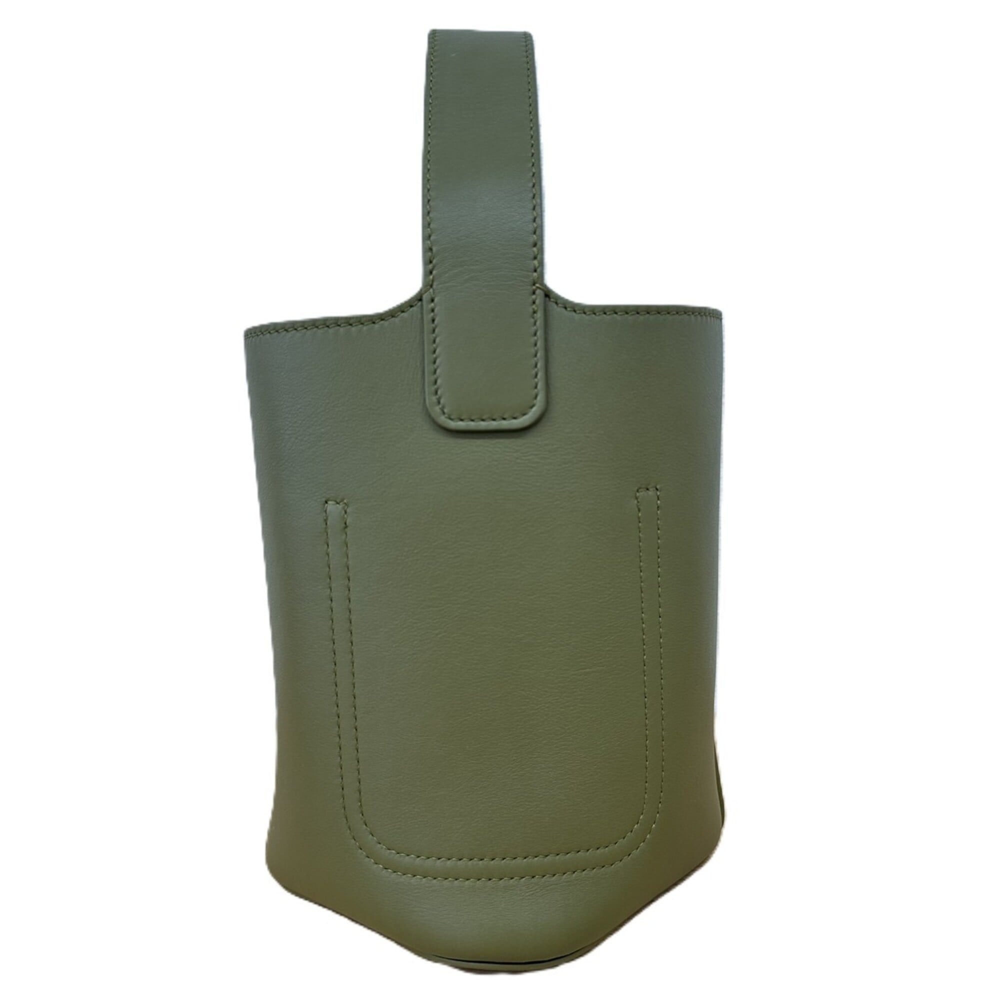 Loewe Khaki Olive Shoulder Bag (Pre-Owned)