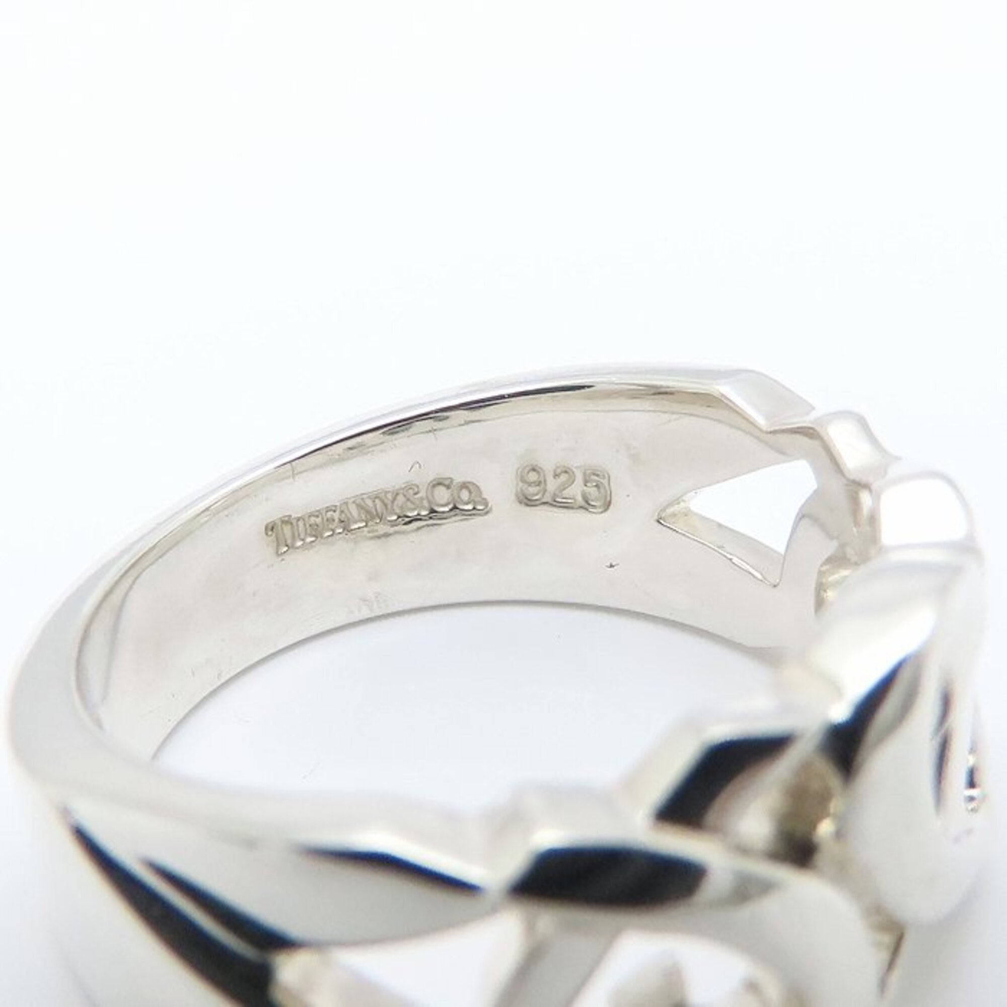 Tiffany Silver 925 Band Ring (Pre-Owned)