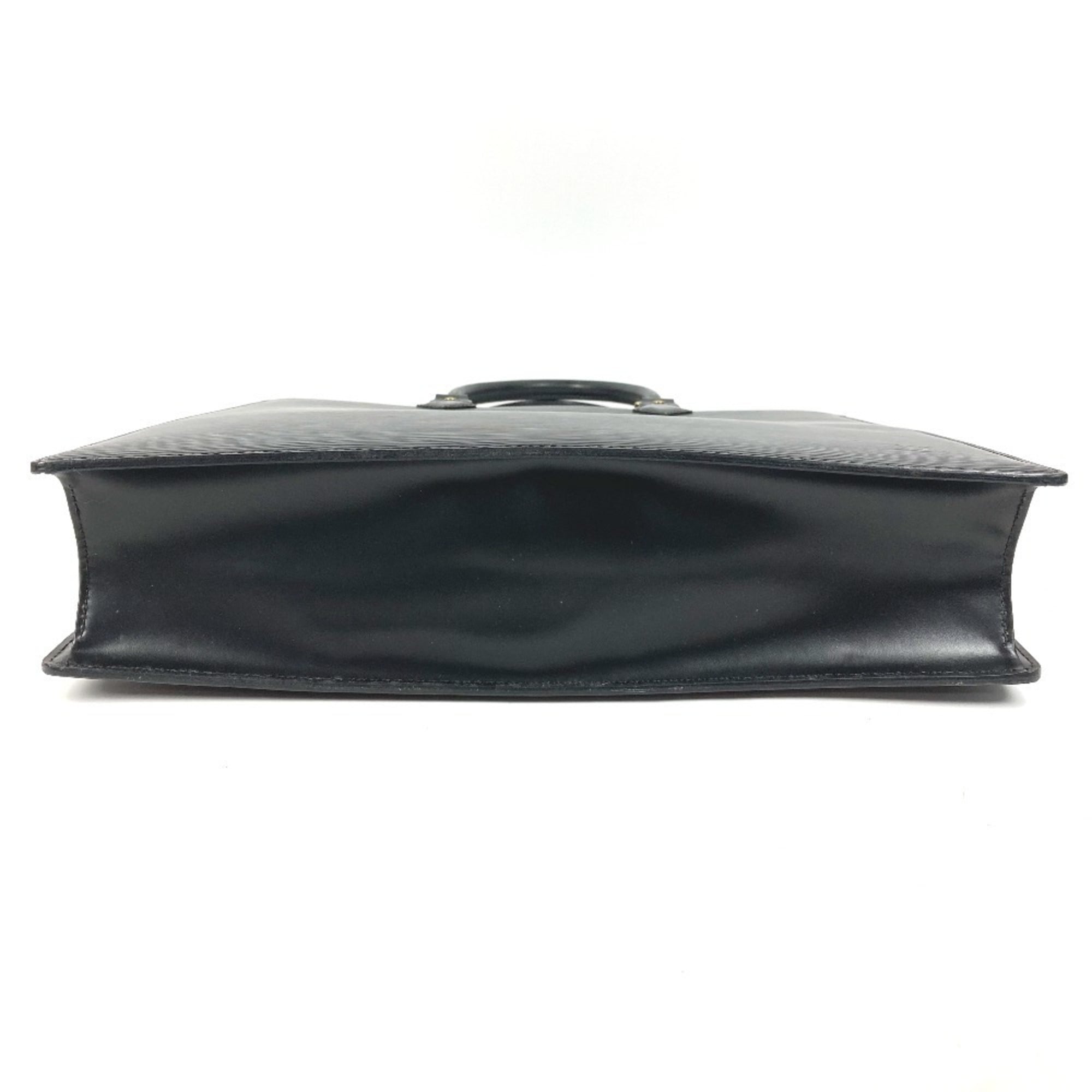 Louis Vuitton Black Epi Leather Handbag Tote Bag (Pre-Owned)