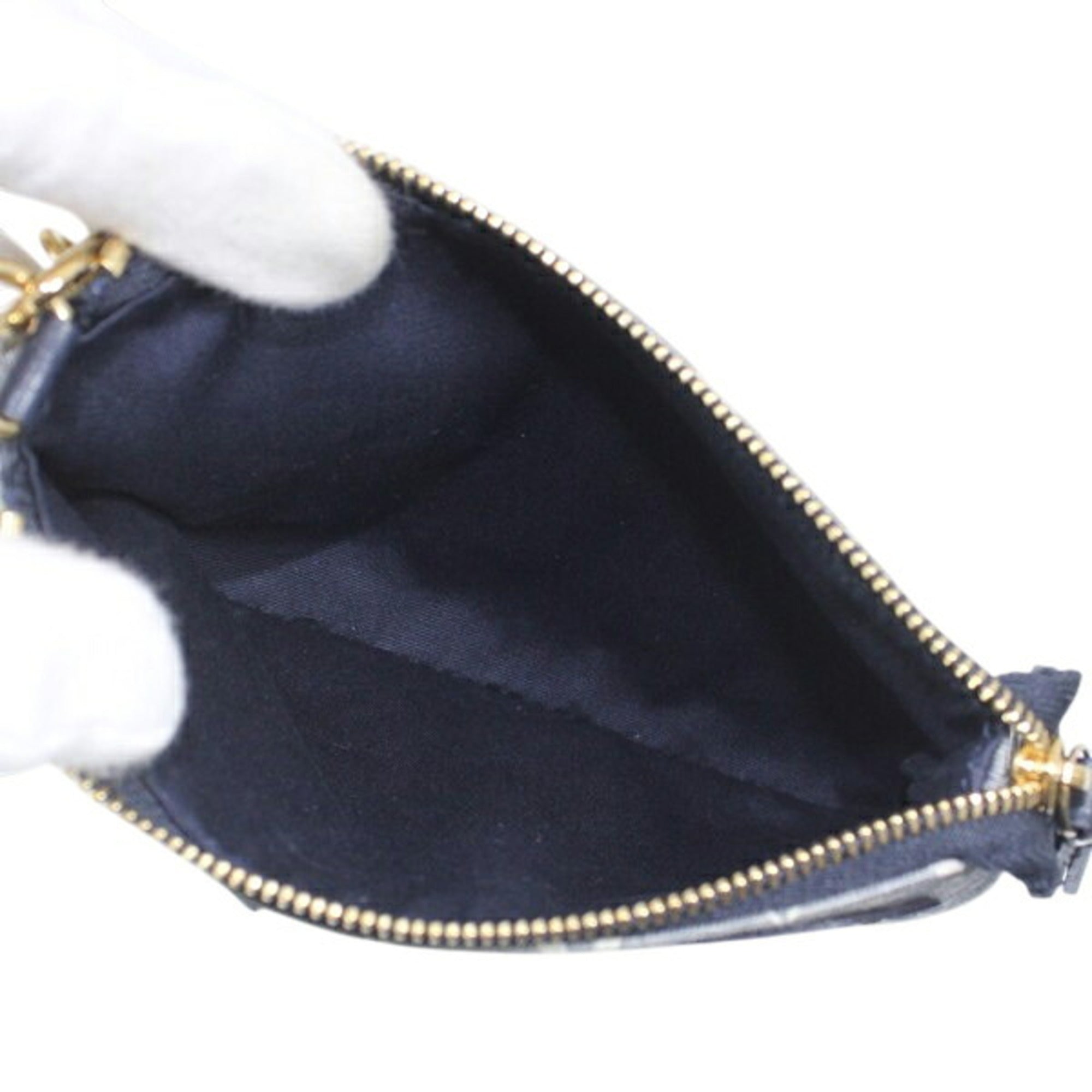 Louis Vuitton Ancre Monogram Navy Canvas Monogram Idylle Handbag Pochette Pouch (Pre-Owned)