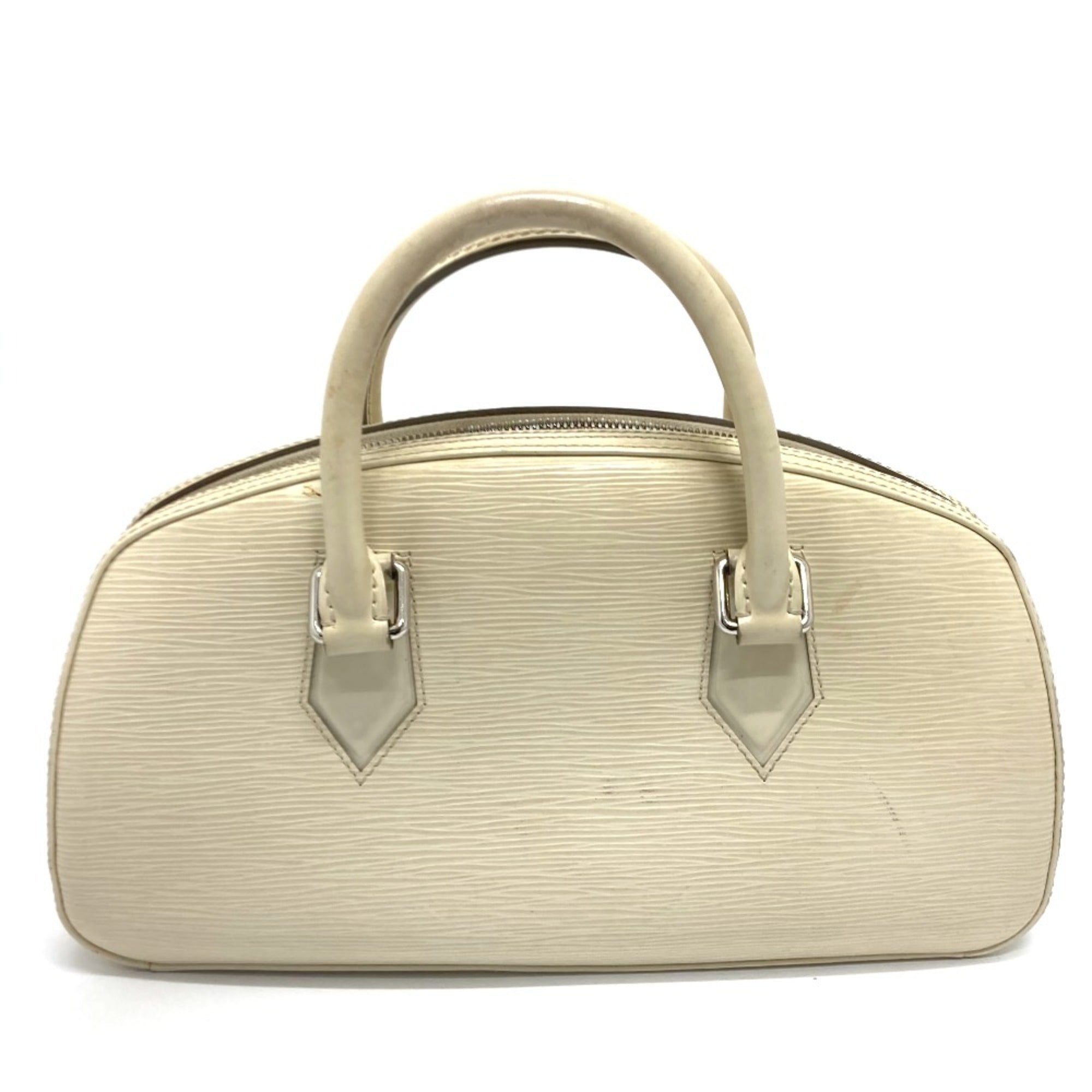 Louis Vuitton White Leather Handbag (Pre-Owned)