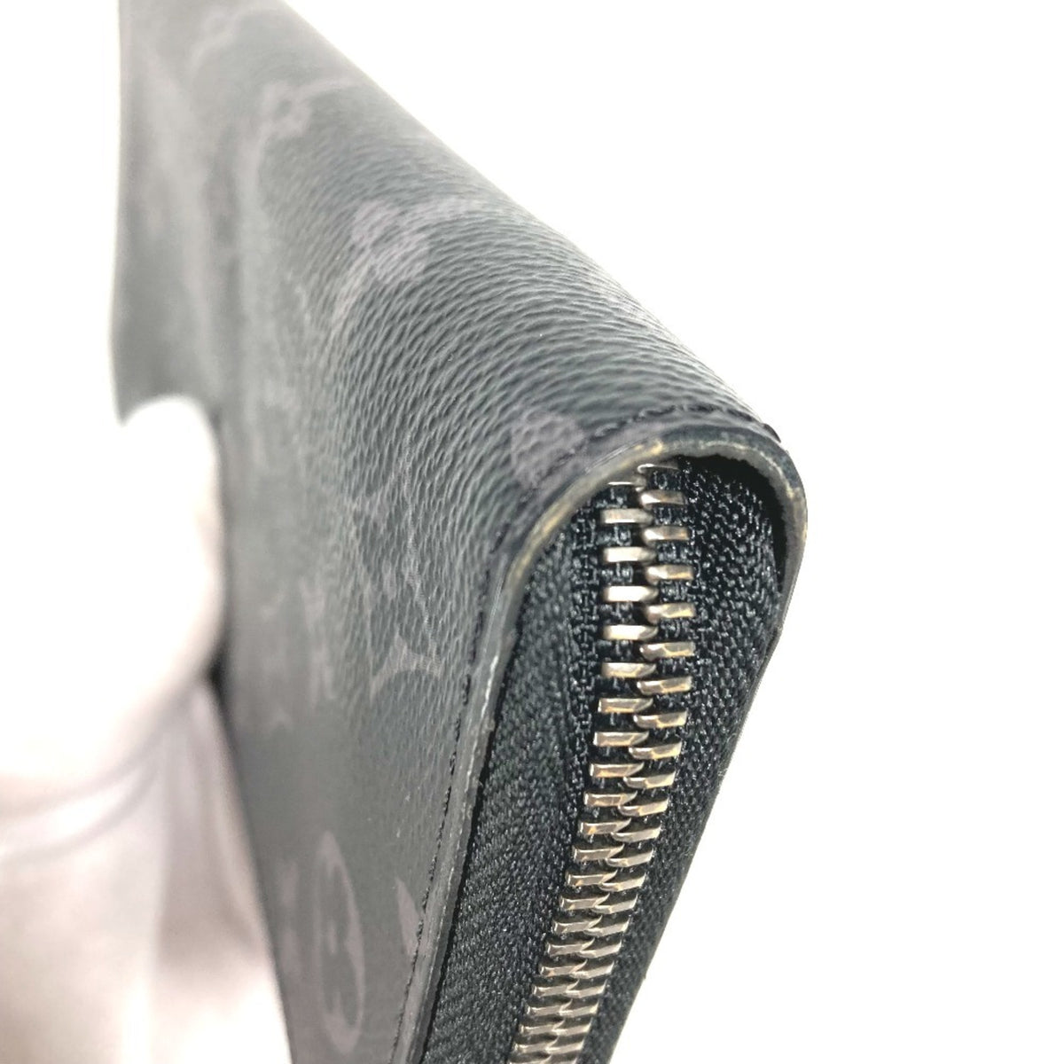 Louis Vuitton Monogram Eclipse Black Monogram Eclipse Long Wallet (Bi-Fold) (Pre-Owned)