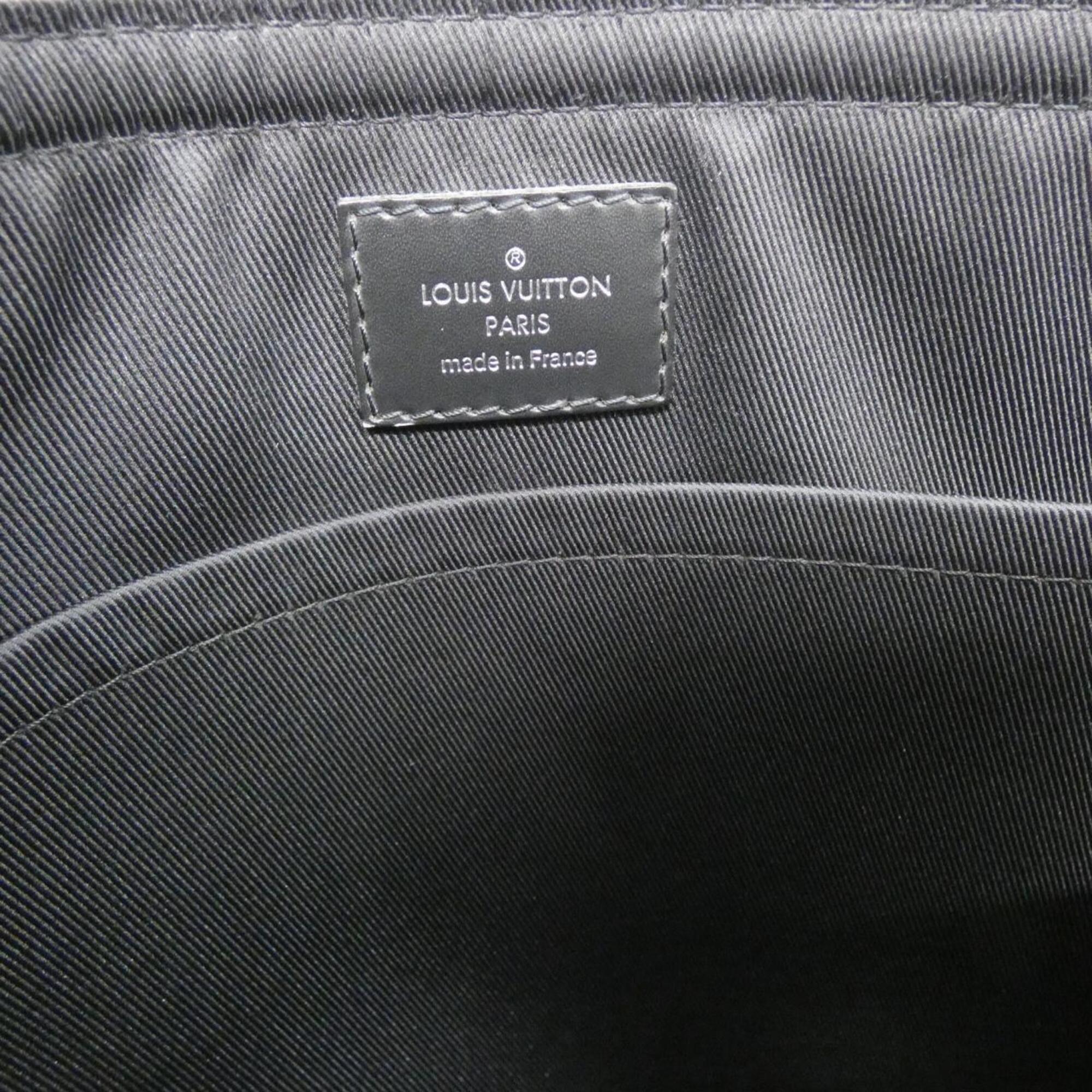 Louis Vuitton Monogram Eclipse Black Coated Canvas Shoulder Bag (Pre-Owned)