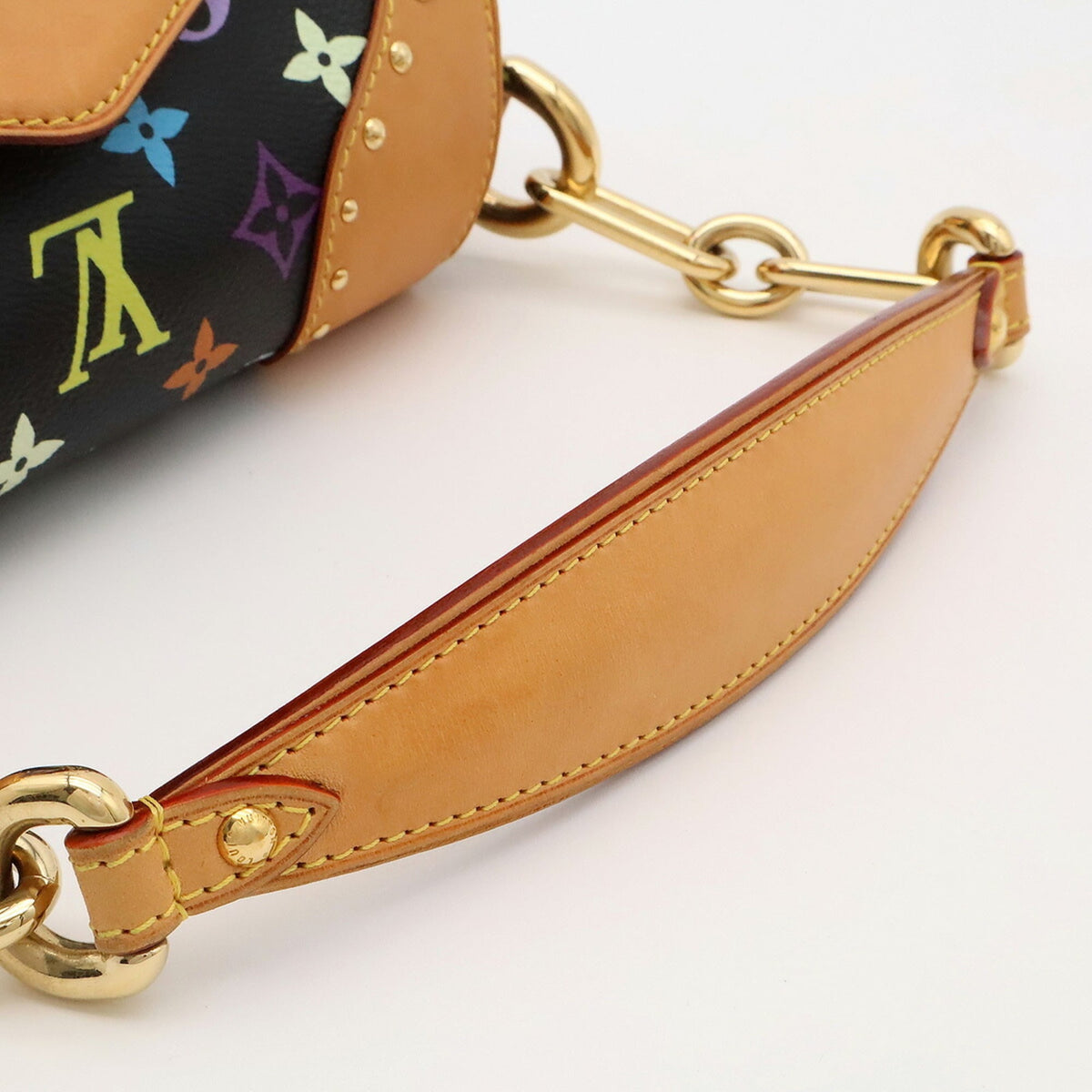 Louis Vuitton Noir Monogram Shoulder Bag (Pre-Owned)