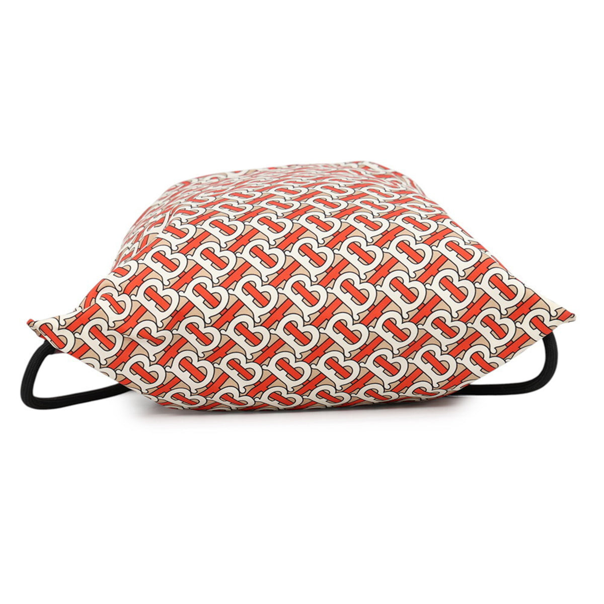 Burberry Beige Orange White Nylon Backpack (Pre-Owned)