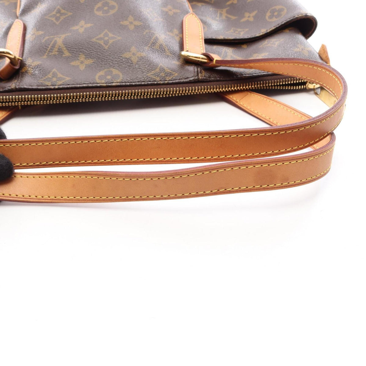 Louis Vuitton Brown Coated Canvas Pvc Monogram Leather Handbag Tote Bag (Pre-Owned)