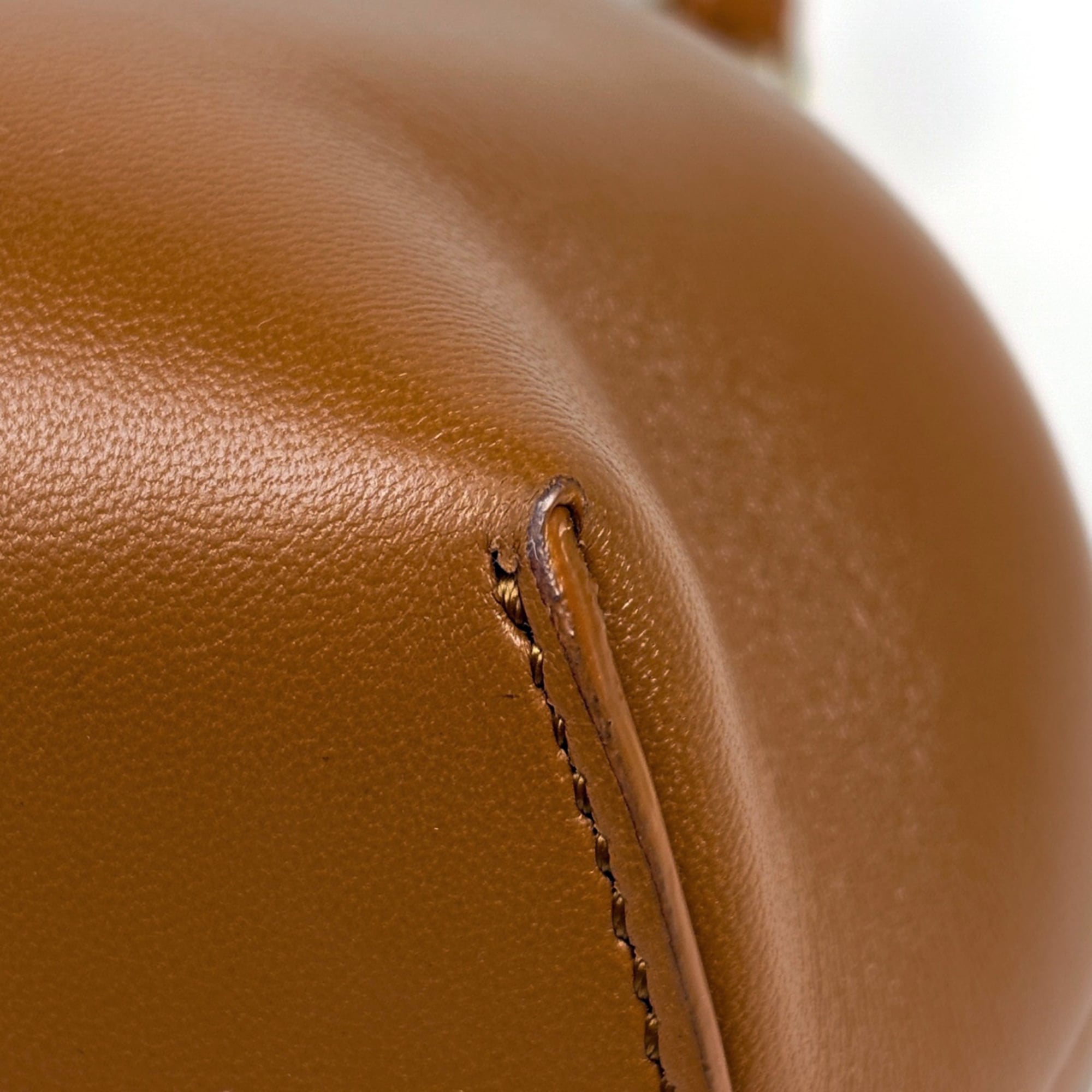 Fendi Brown Leather Shoulder Bag (Pre-Owned)