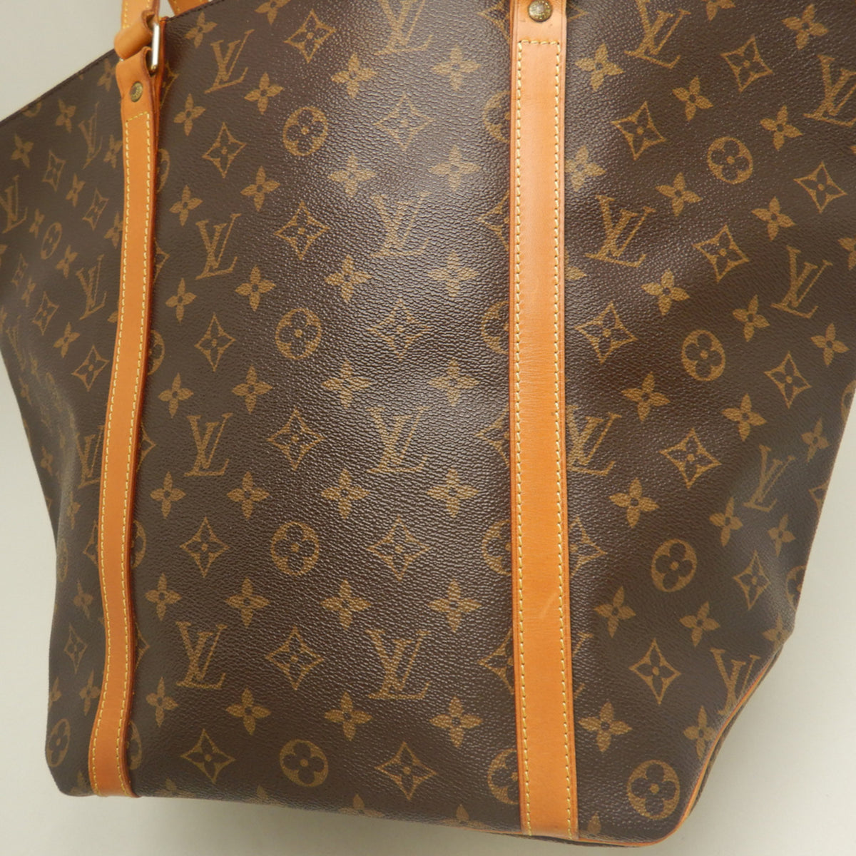 Louis Vuitton Brown Monogram Tote Bag (Pre-Owned)