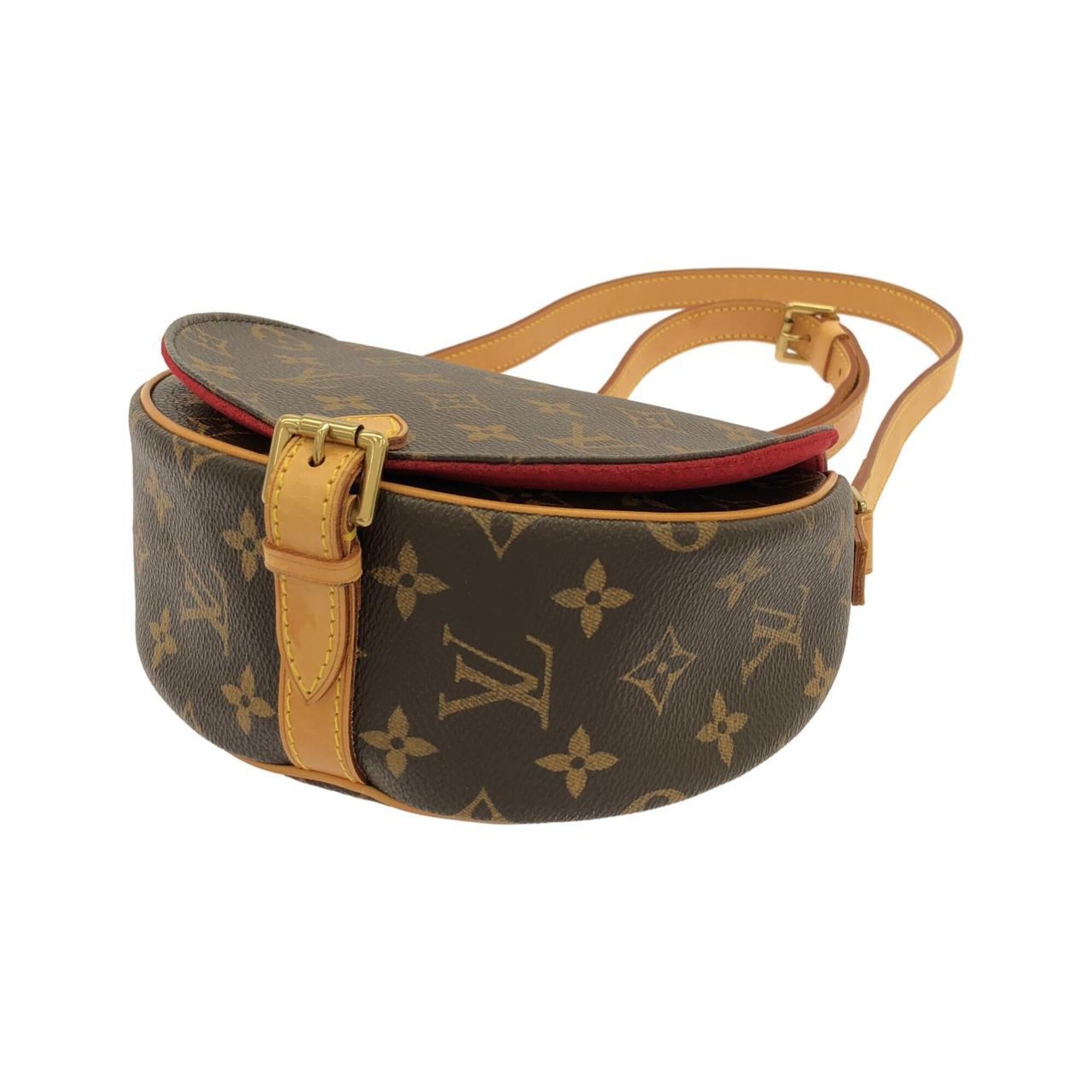 Louis Vuitton Marron Monogram Coated Canvas Shoulder Bag (Pre-Owned)