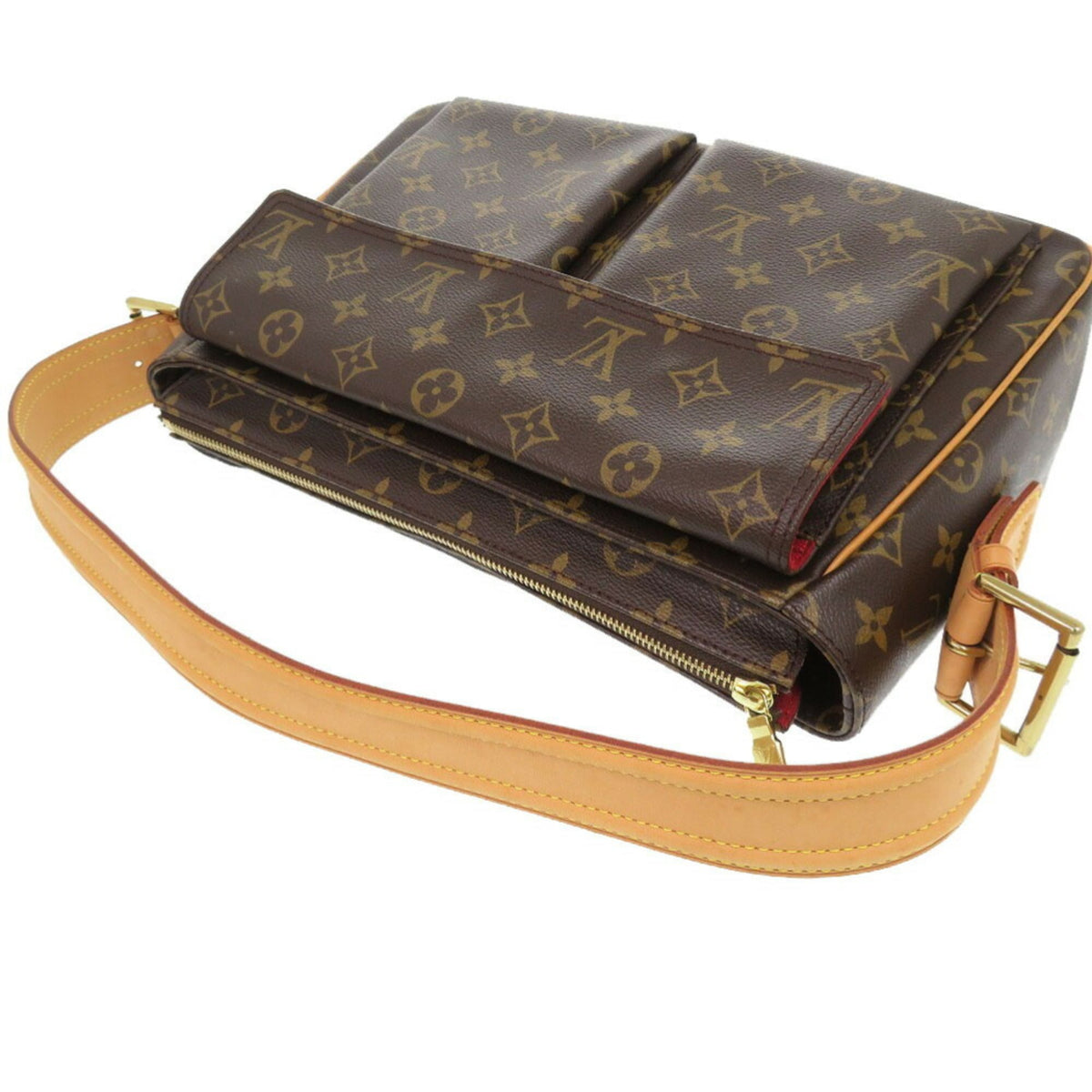 Louis Vuitton Brown Monogram Monogram Shoulder Bag (Pre-Owned)