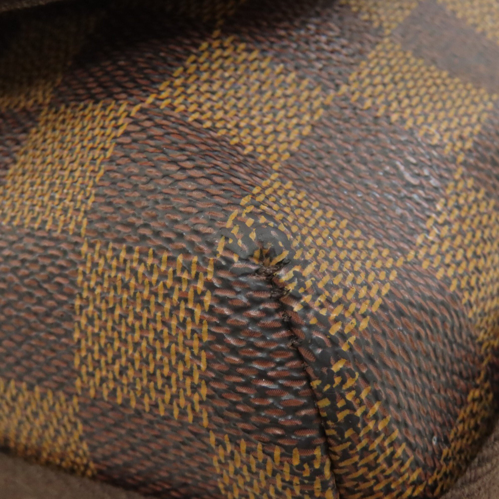 Louis Vuitton Brown Damier Canvas Ebene Damier Canvas Shoulder Bag (Pre-Owned)