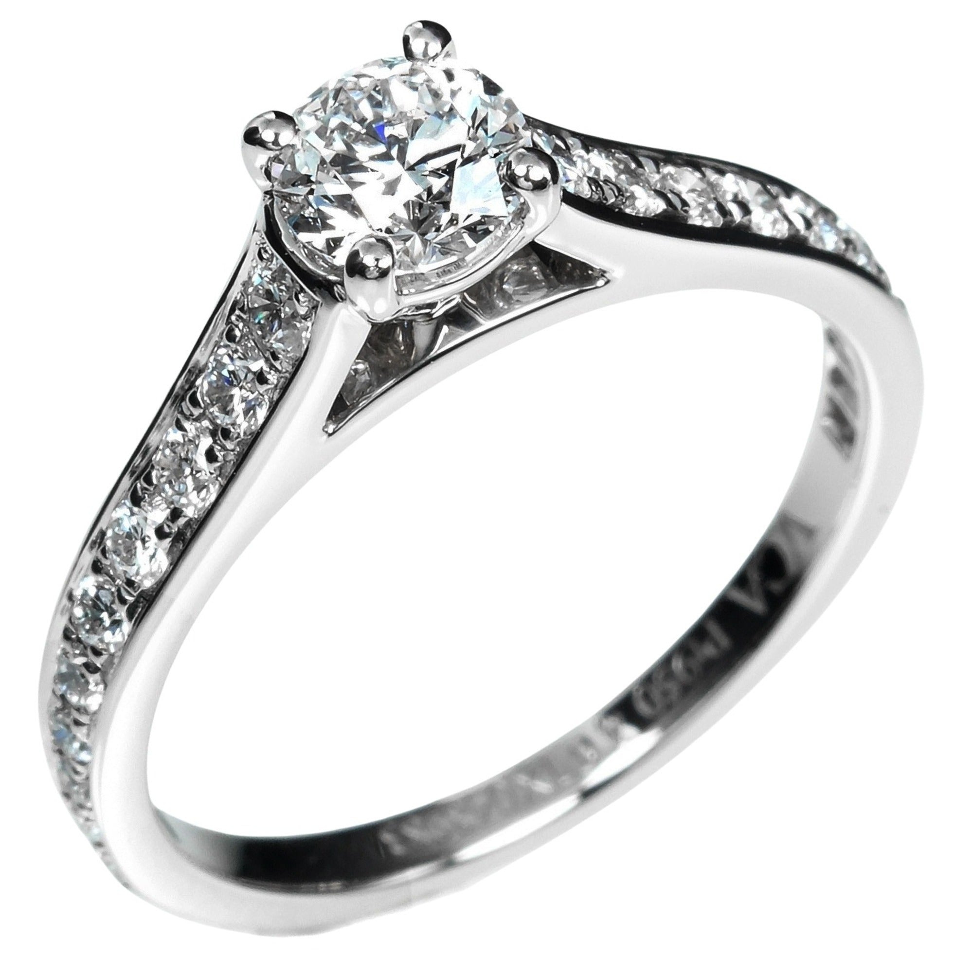 Van Cleef & Arpels Platinum 950 Band Ring (Pre-Owned)