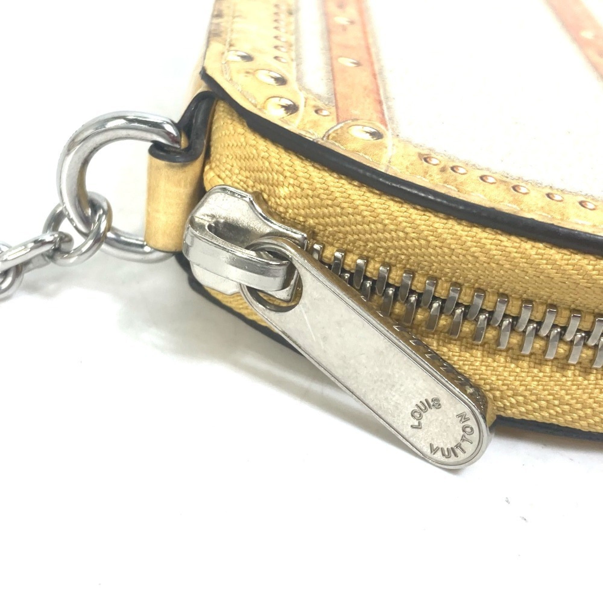 Louis Vuitton Beige Coin Purse/Coin Case (Pre-Owned)