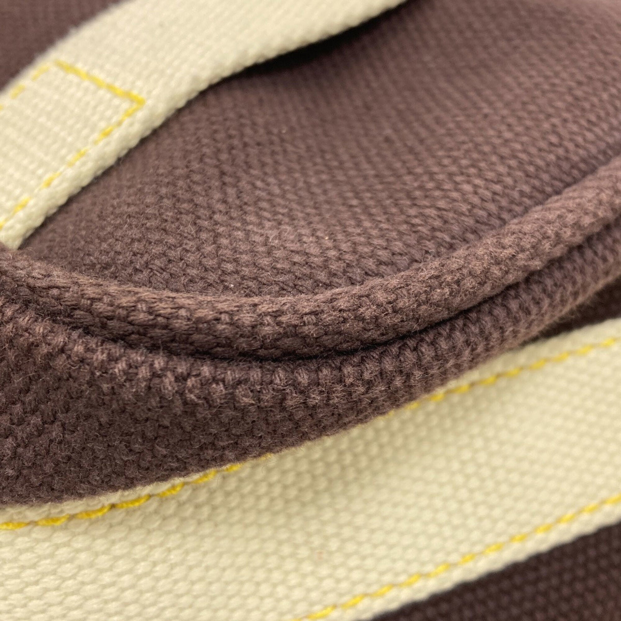 Louis Vuitton Brown Canvas Shoulder Bag (Pre-Owned)