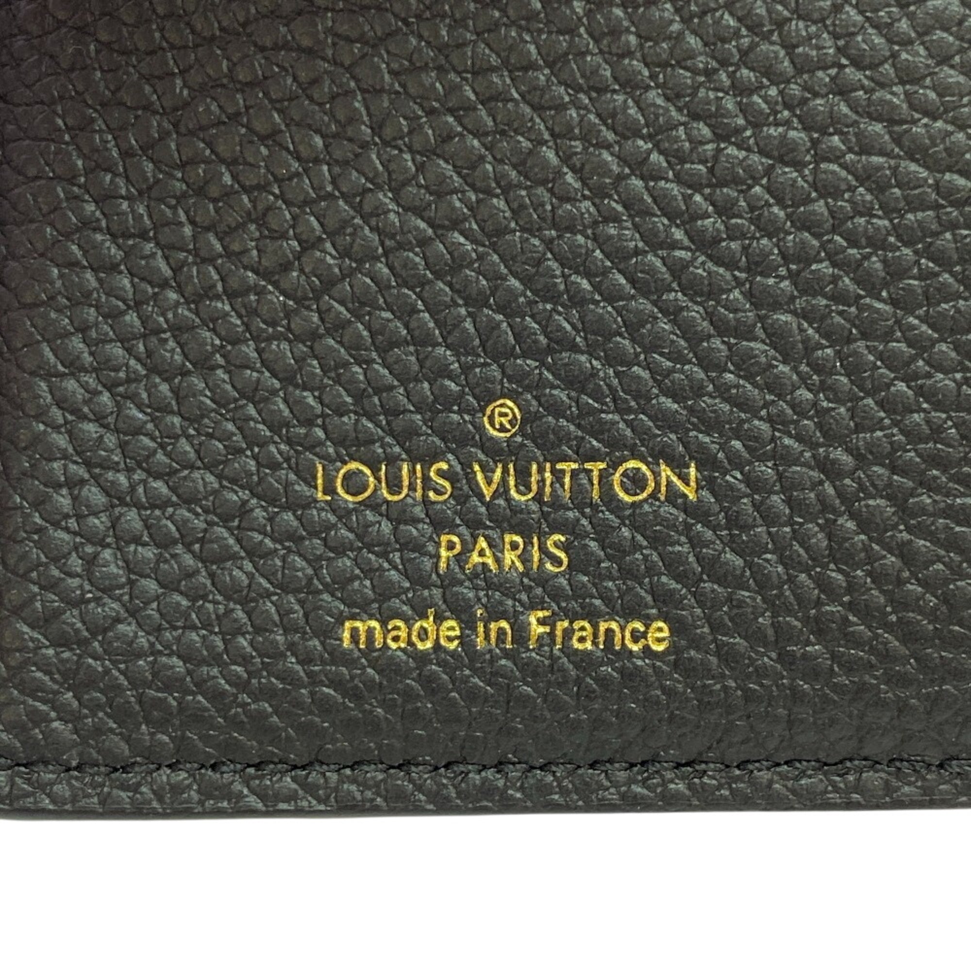 Louis Vuitton Black Monogram Empreinte Wallet (Tri-Fold) (Pre-Owned)