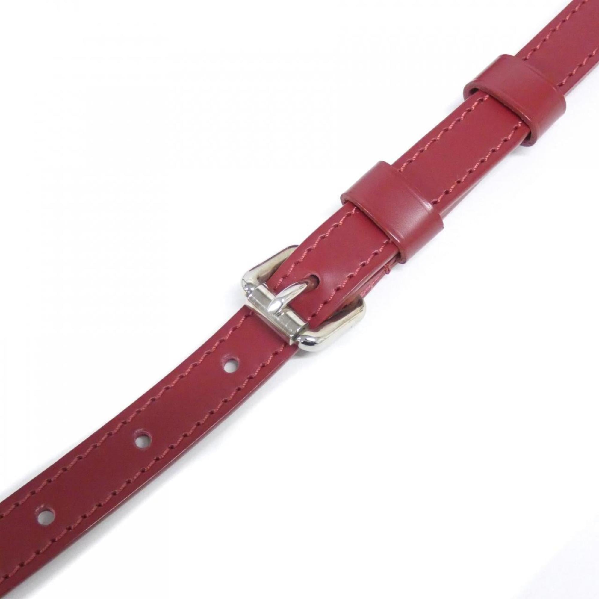 Louis Vuitton Ruby Leather Handbag (Pre-Owned)