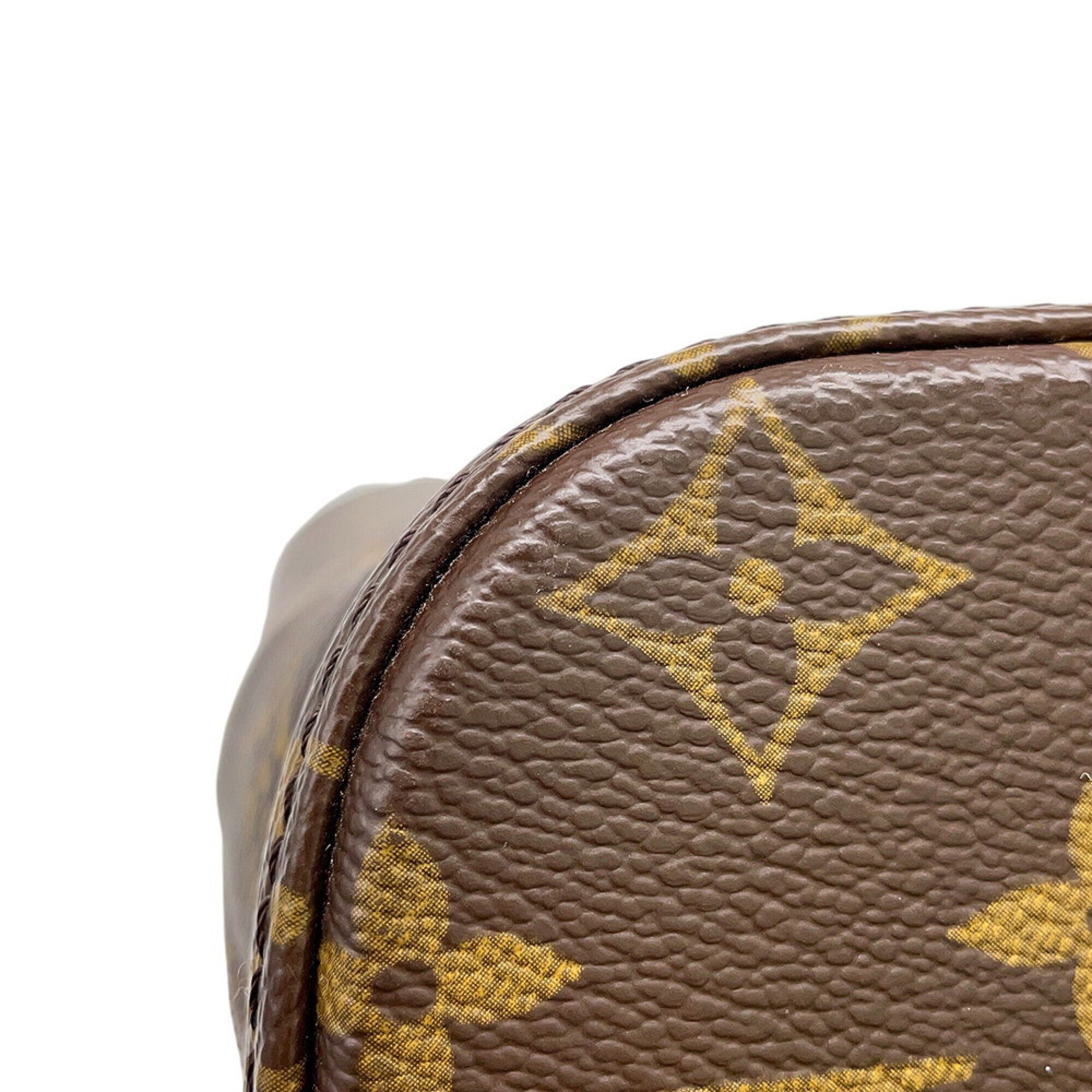 Louis Vuitton Brown Monogram Monogram Handbag Shoulder Bag Tote Bag (Pre-Owned)