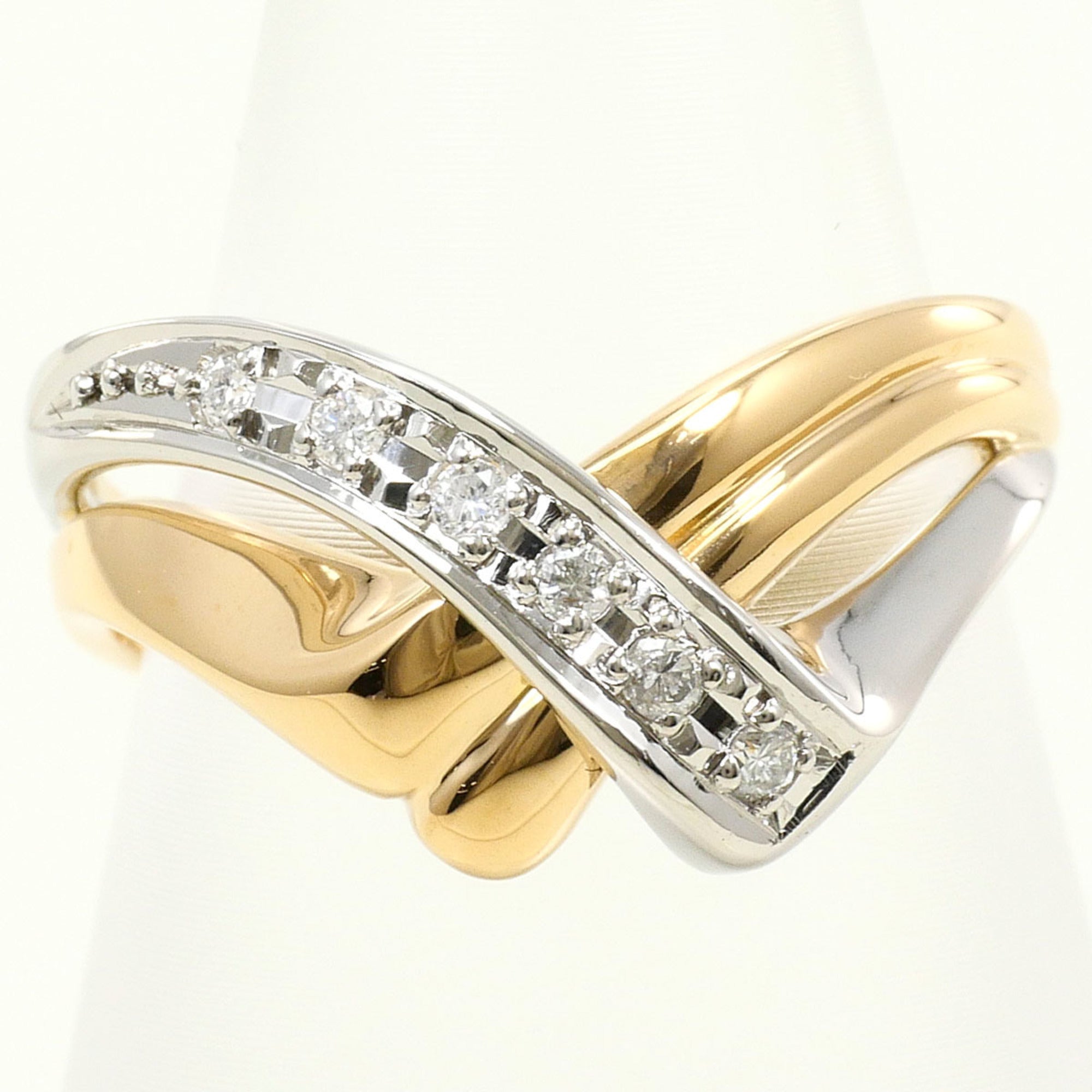 Unbranded Platinum Yellow Gold Yellow Gold (18K) Platinum Band Ring (Pre-Owned)