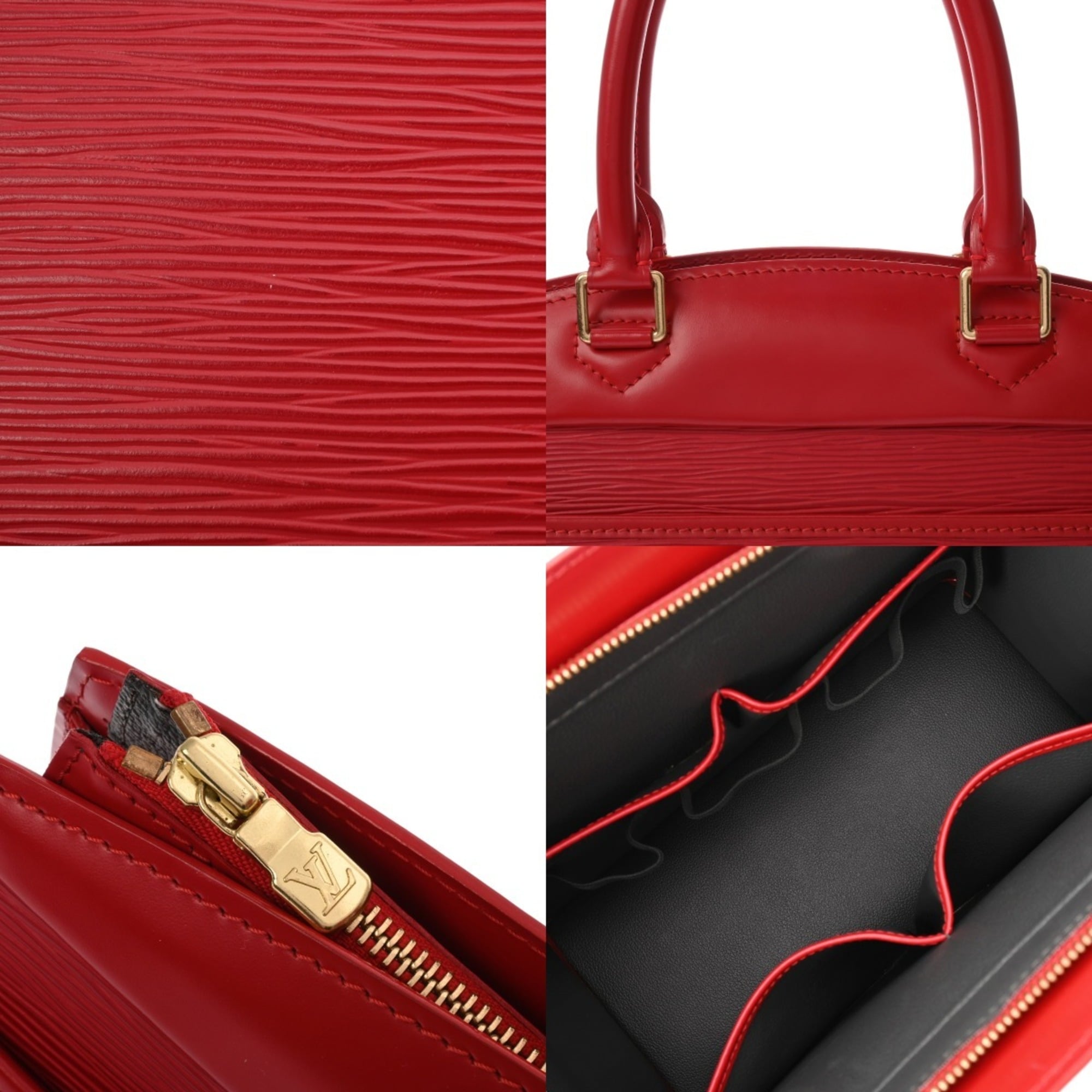 Louis Vuitton Epi Castilian Red Epi Leather Handbag (Pre-Owned)