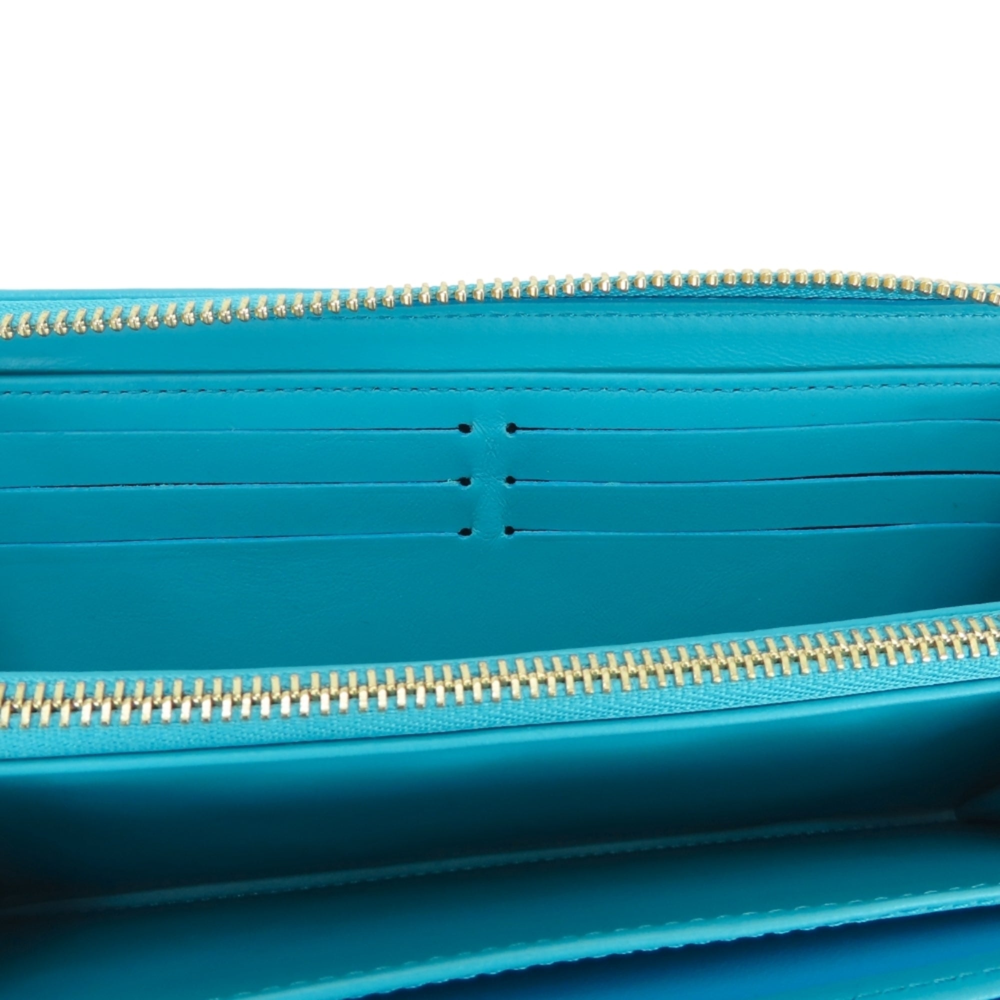 Louis Vuitton Monogram Turquoise Monogram Long Wallet (Bi-Fold) (Pre-Owned)