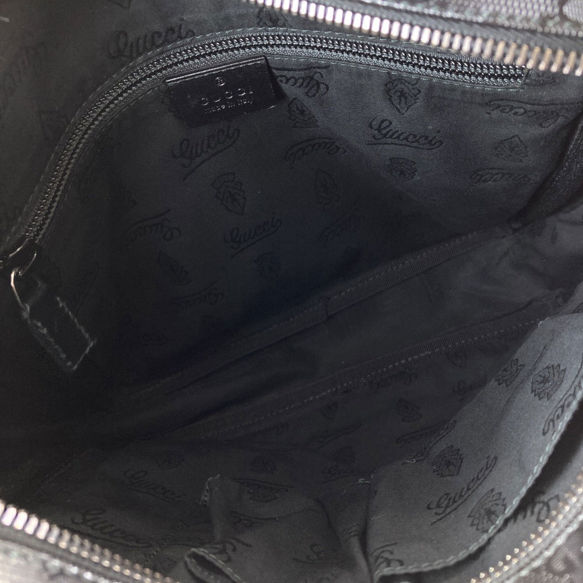 Gucci Black Pvc Shoulder Bag (Pre-Owned)