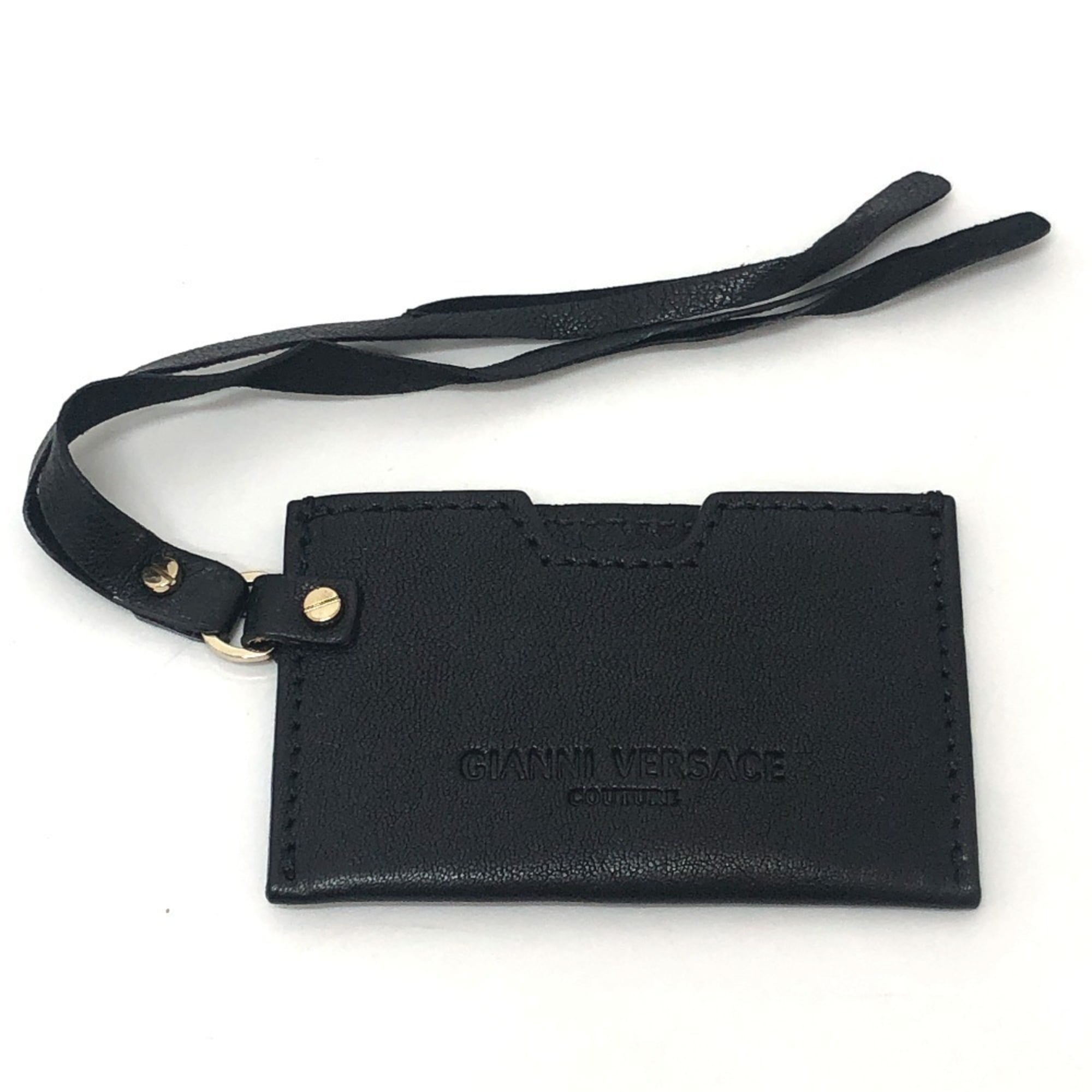Valentino Black Leather Handbag Shoulder Bag (Pre-Owned)