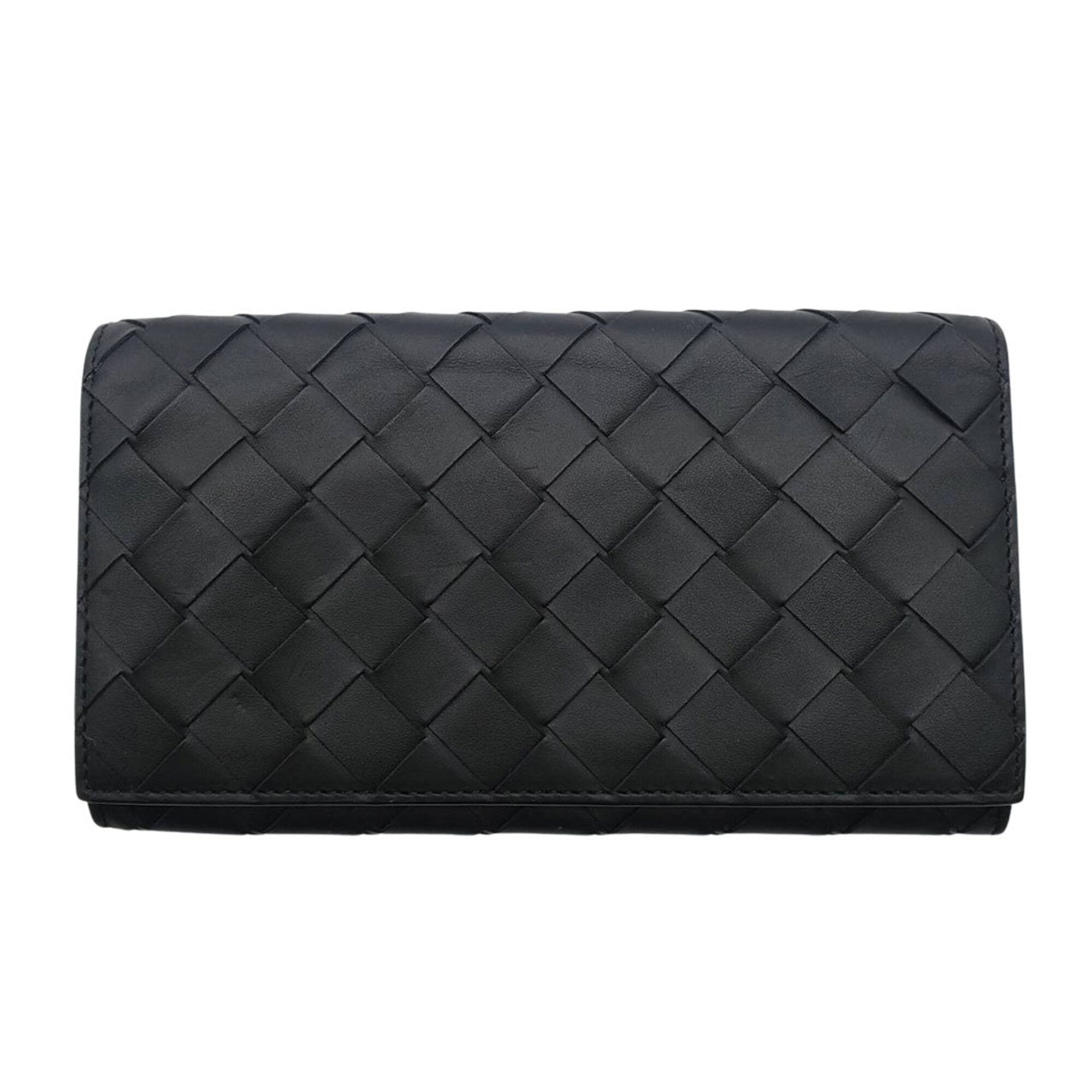 Bottega Veneta Black Green Leather (Pre-Owned)