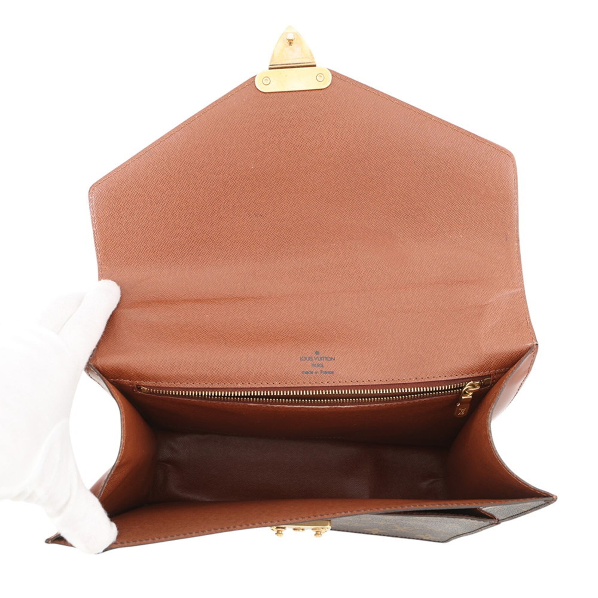 Louis Vuitton Brown Monogram Monogram Handbag Shoulder Bag (Pre-Owned)