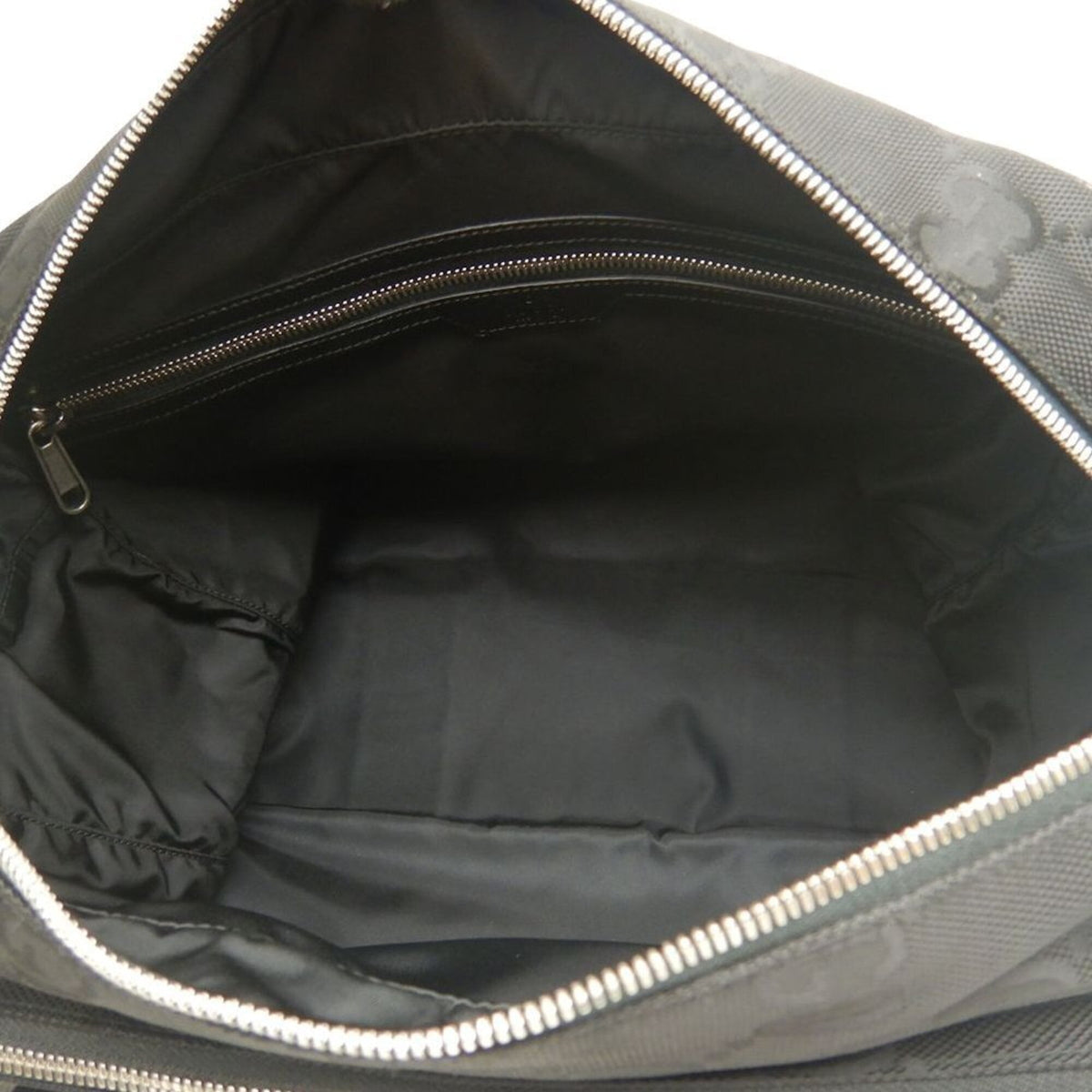 Gucci Black Nylon Canvas Briefcase (Pre-Owned)