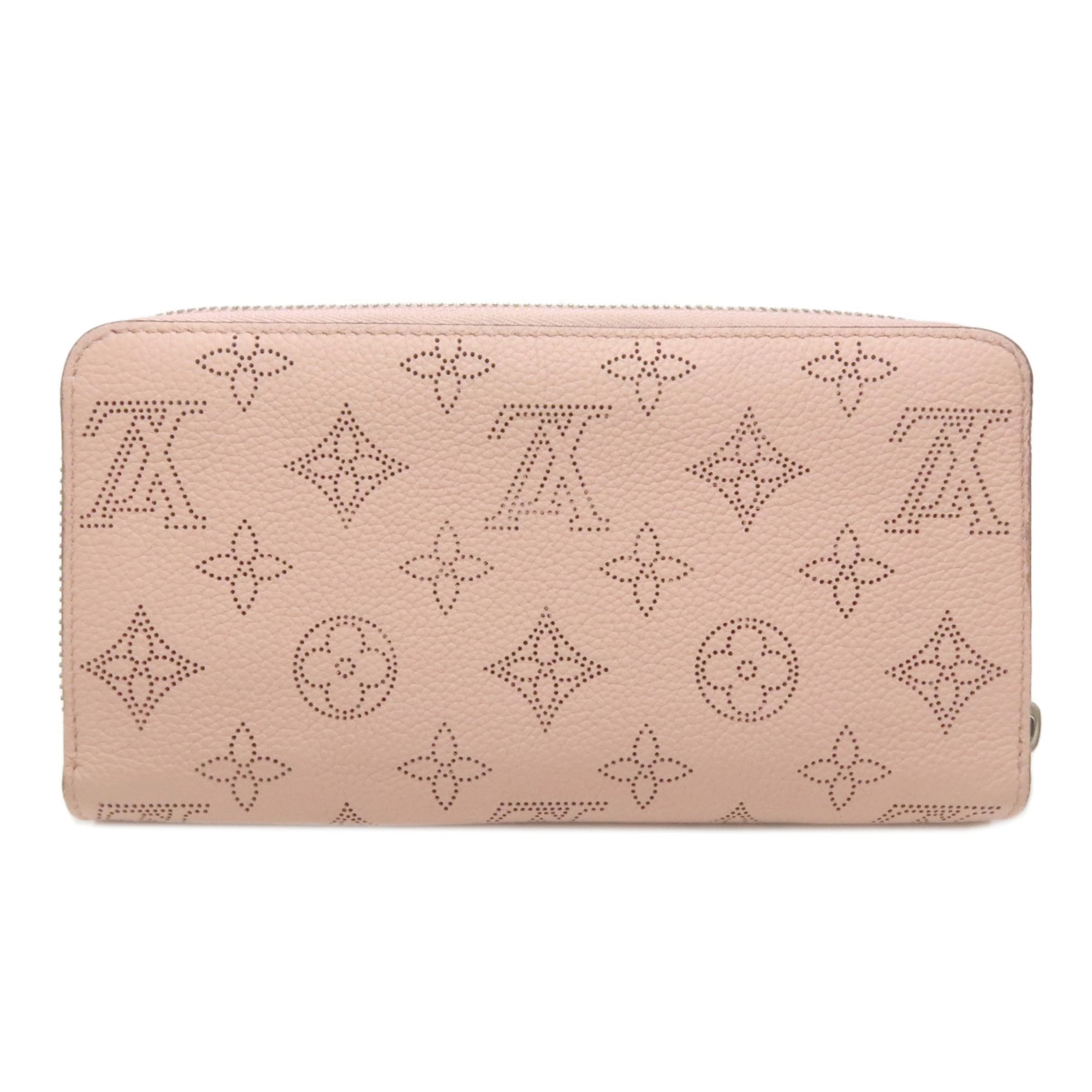 Louis Vuitton Magnolia Mahina Leather Leather Long Wallet (Bi-Fold) (Pre-Owned)