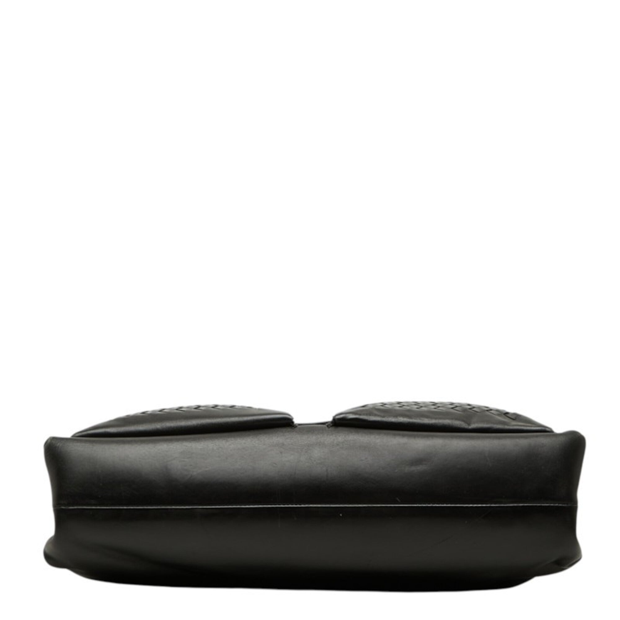 Bottega Veneta Black Leather Briefcase (Pre-Owned)