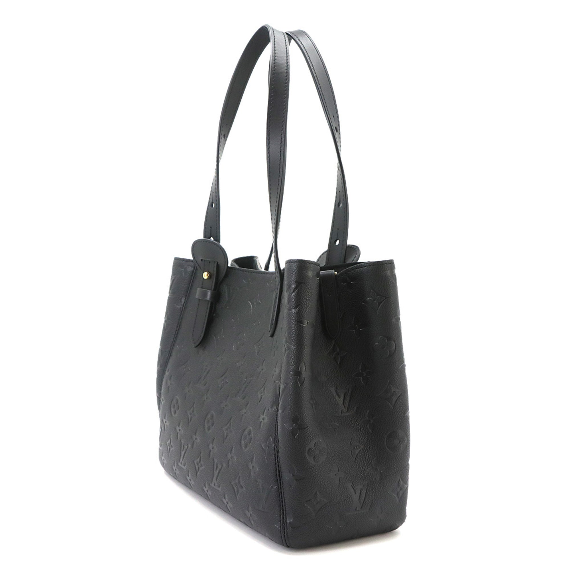 Louis Vuitton Monogram Noir Monogram Empreinte Handbag Tote Bag (Pre-Owned)