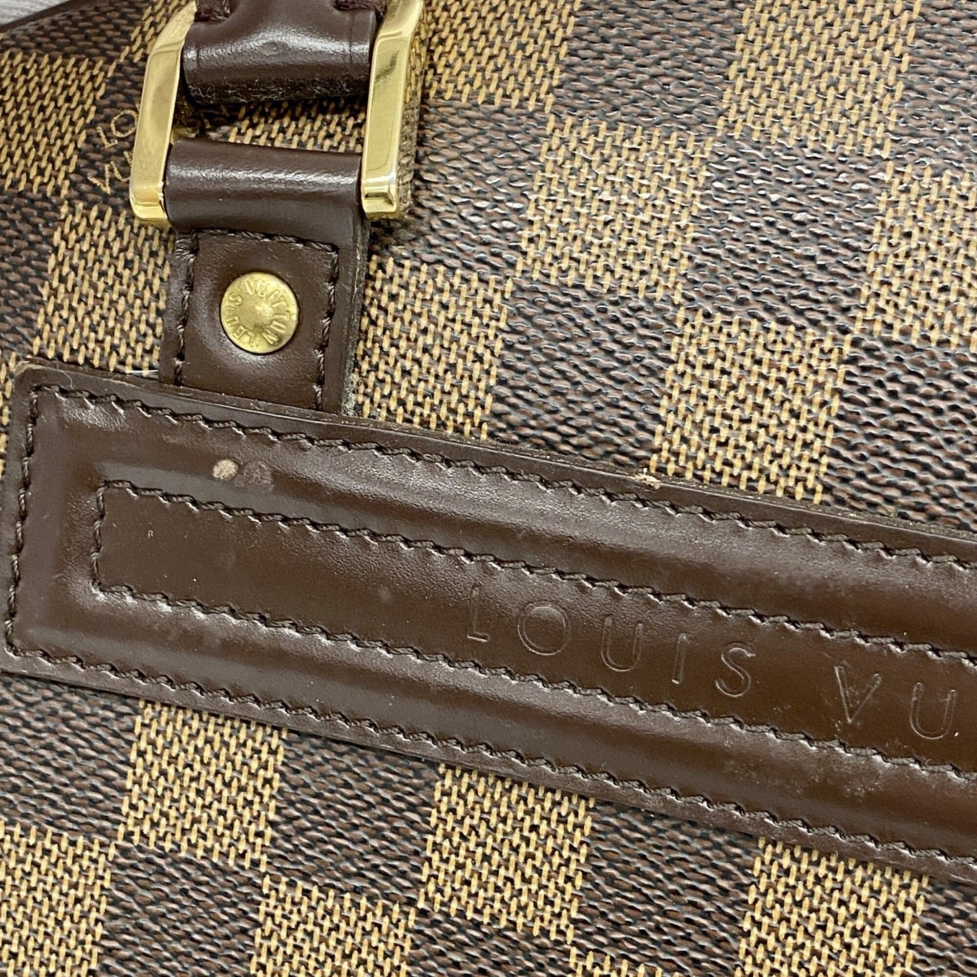 Louis Vuitton Ebene Handbag (Pre-Owned)