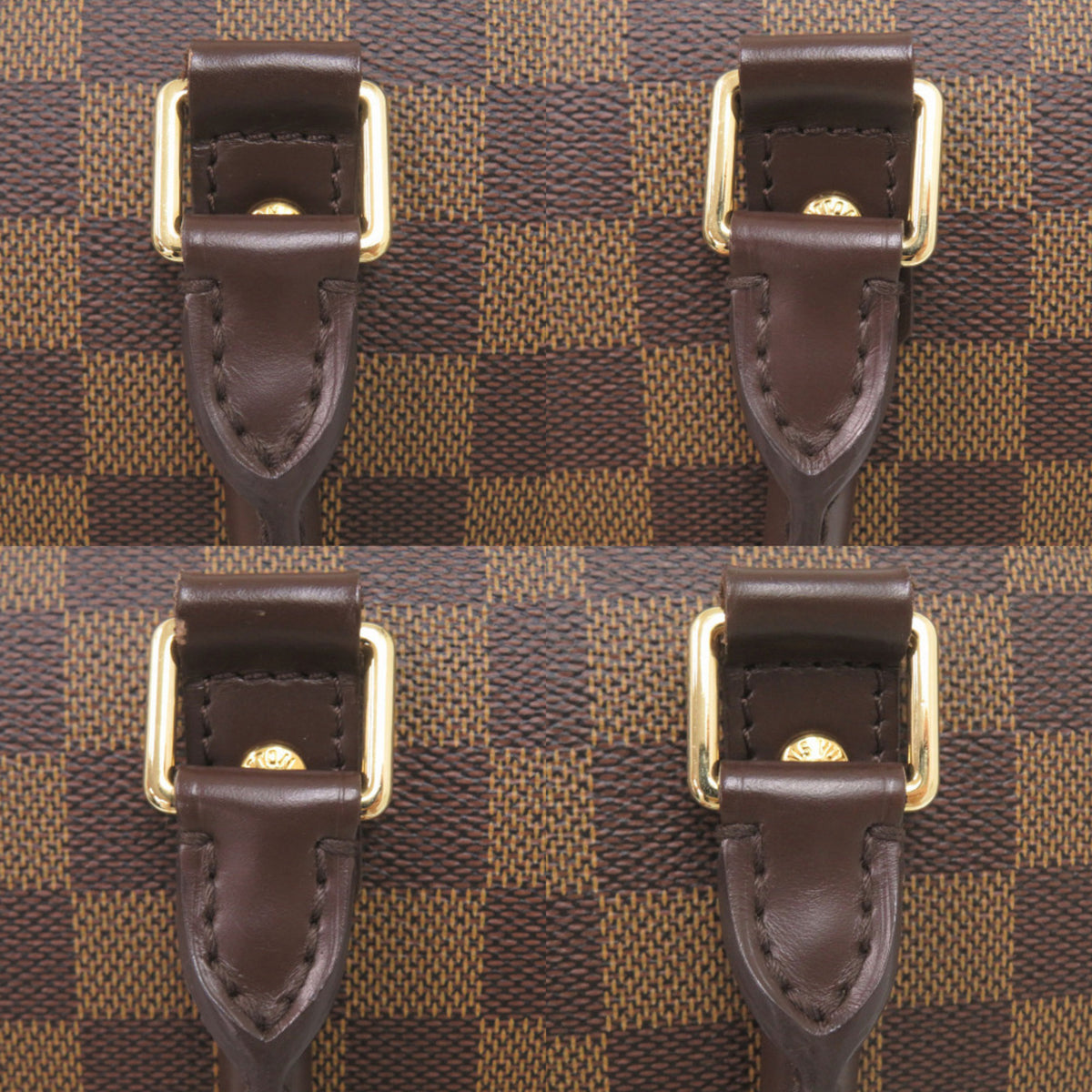 Louis Vuitton Damier Canvas Ebene Damier Canvas Handbag (Pre-Owned)