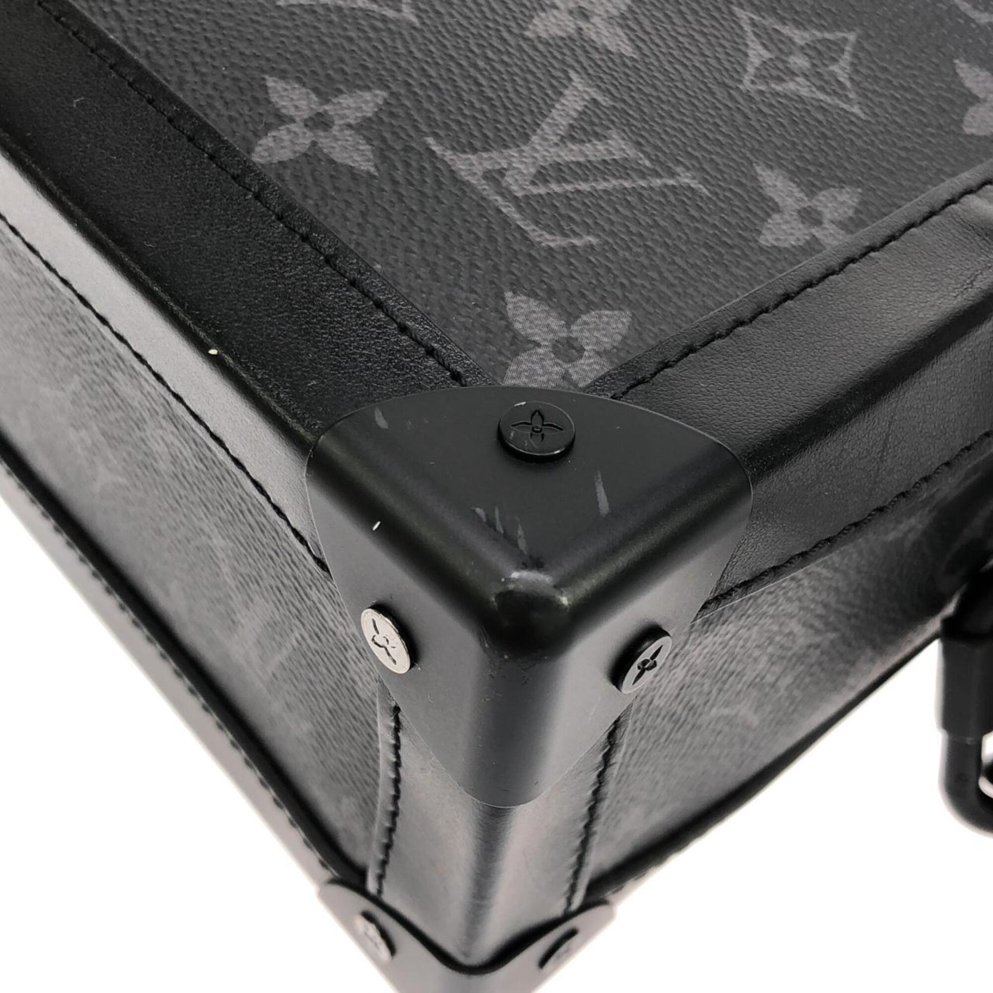 Louis Vuitton Black Coated Canvas Shoulder Bag (Pre-Owned)