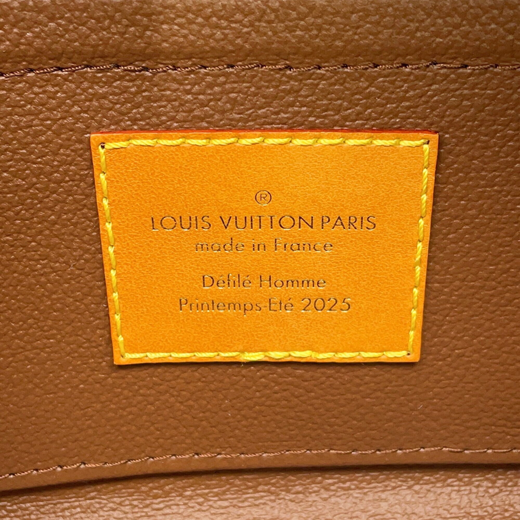 Louis Vuitton Damier Brown Damier Canvas Ebene Multi-Color Handbag (Pre-Owned)