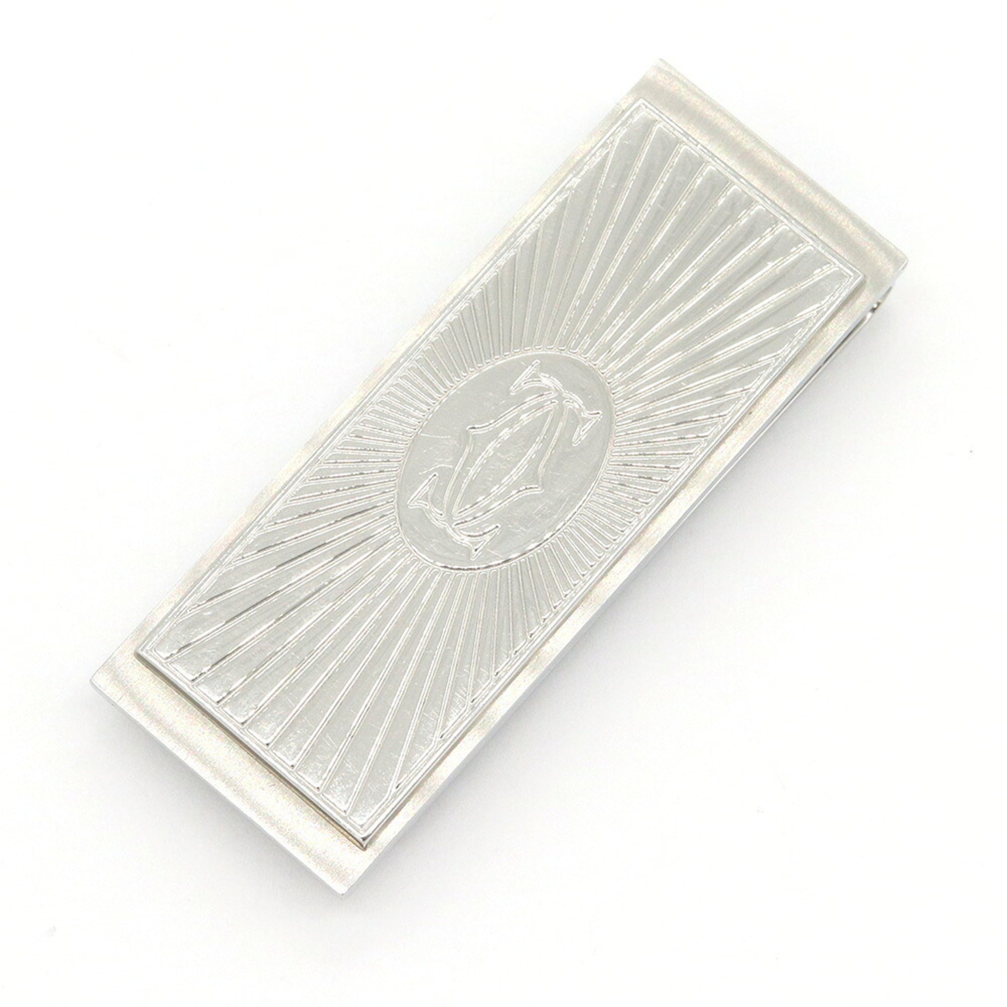 Cartier C De Cartier Silver Metal Money Clip (Pre-Owned)