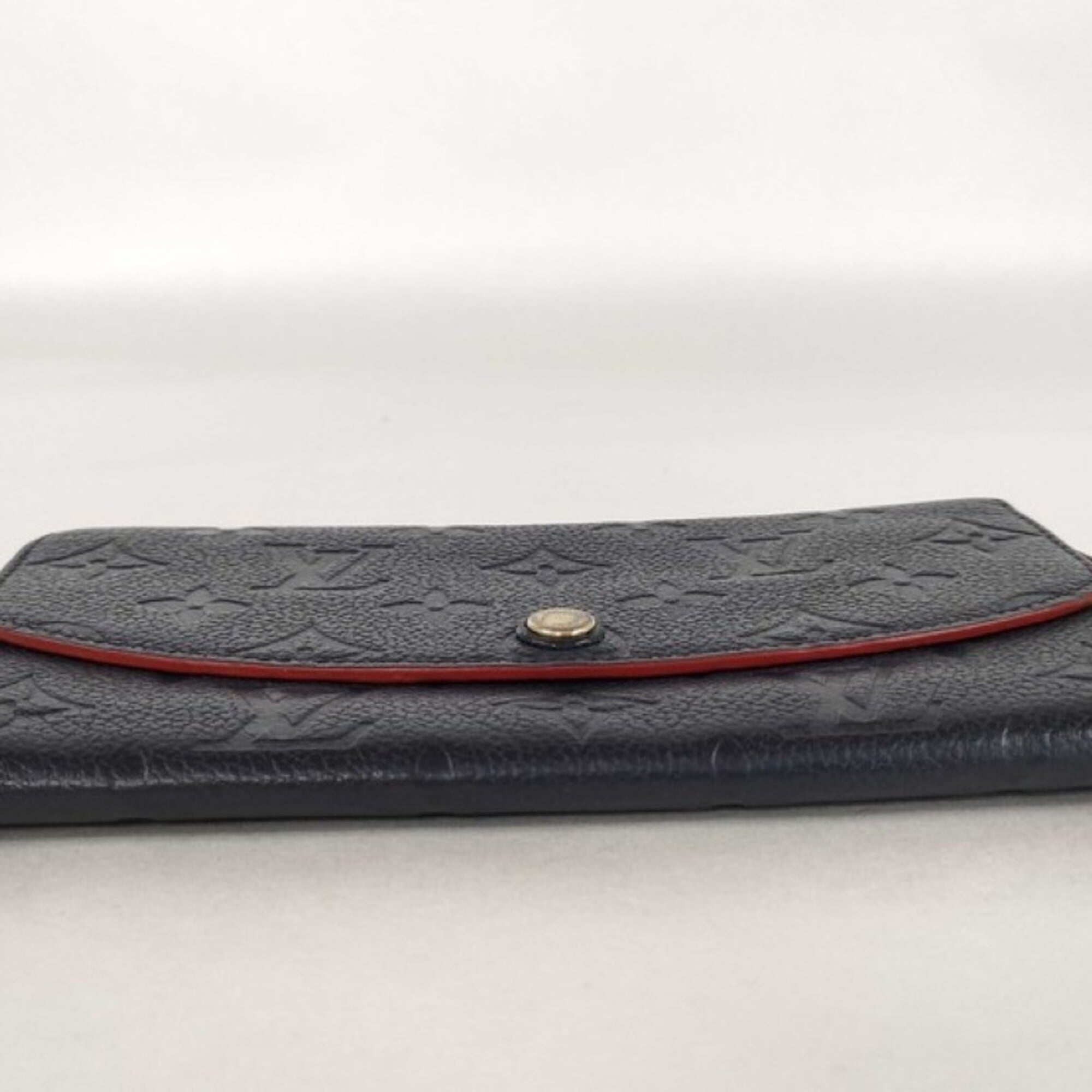 Louis Vuitton Marine Rouge Monogram Empreinte Long Wallet (Bi-Fold) (Pre-Owned)