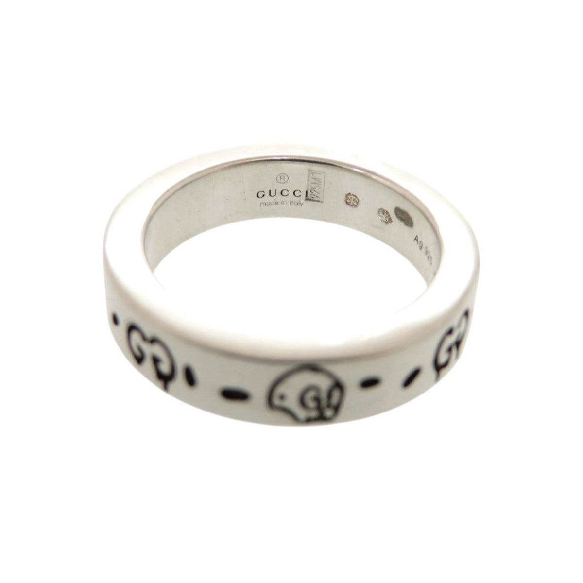 Gucci Silver Silver 925 Band Ring (Pre-Owned)