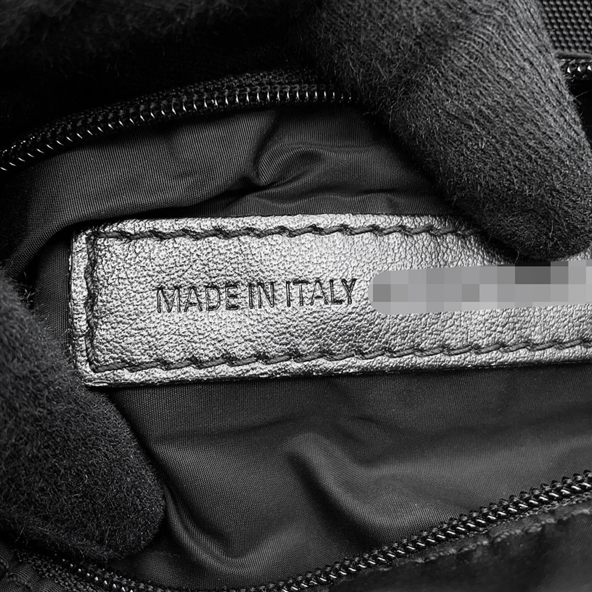 Balenciaga Black Nylon Tote Bag (Pre-Owned)