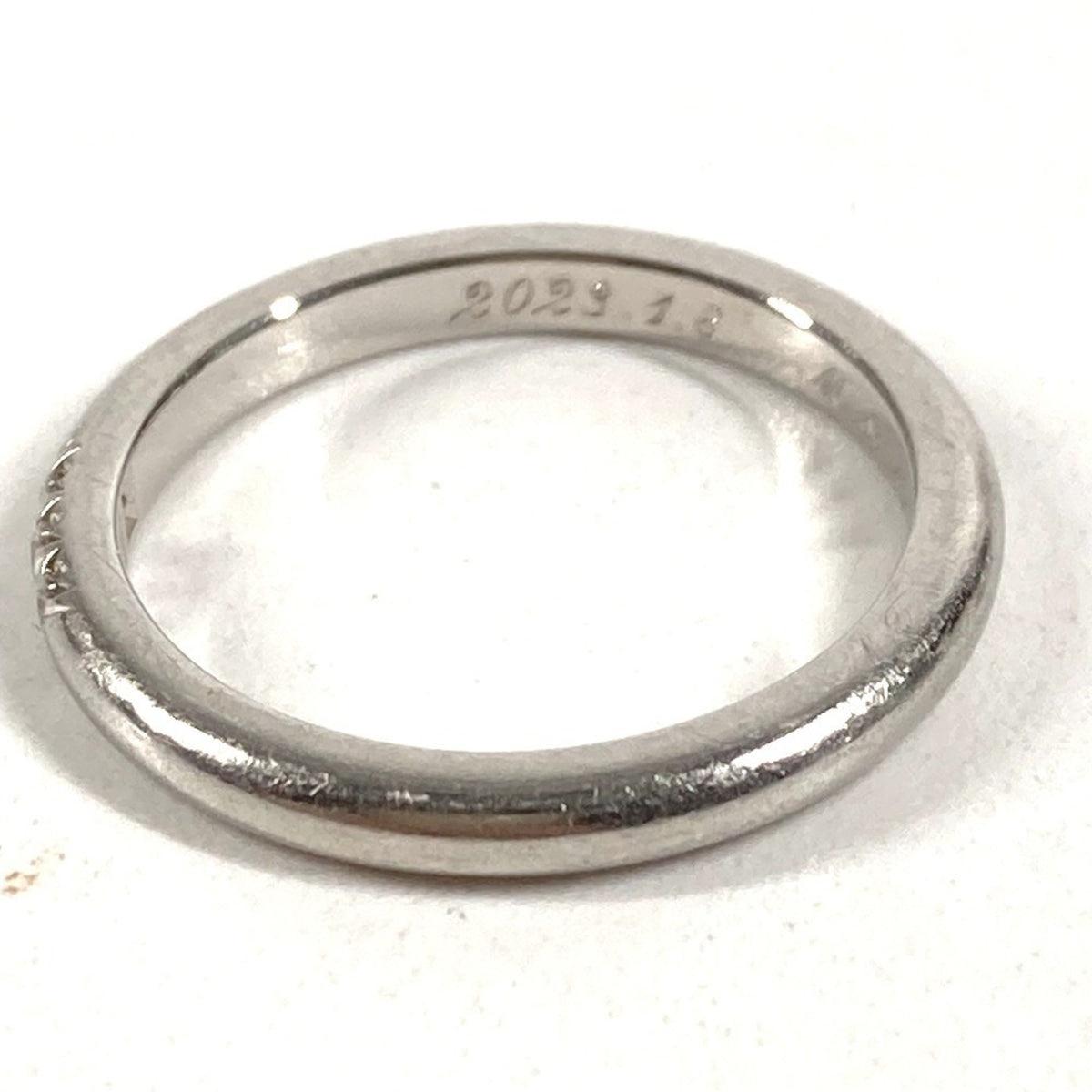 Tiffany Platinum 950 Band Ring (Pre-Owned)