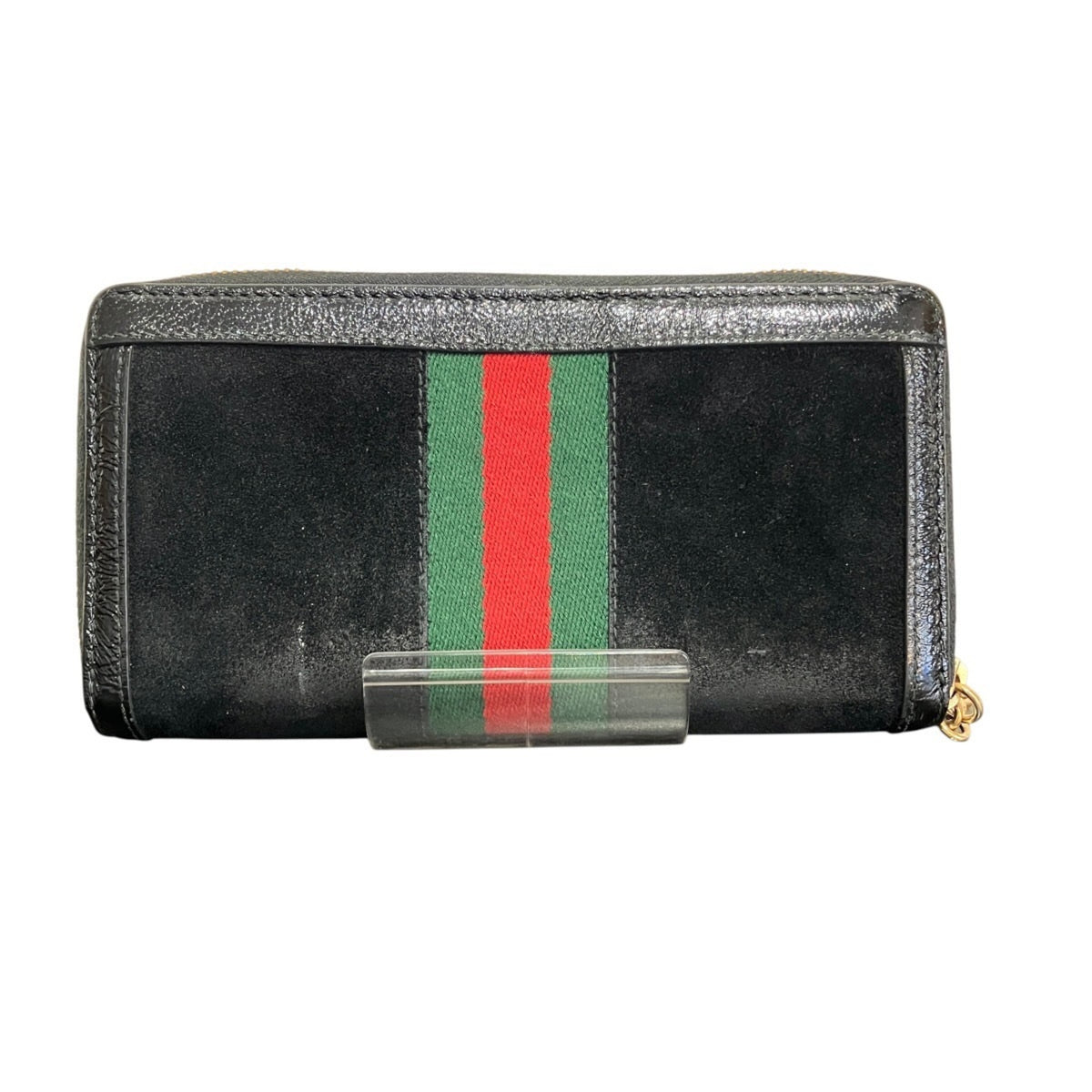 Gucci Black Leather Long Wallet (Bi-Fold) (Pre-Owned)