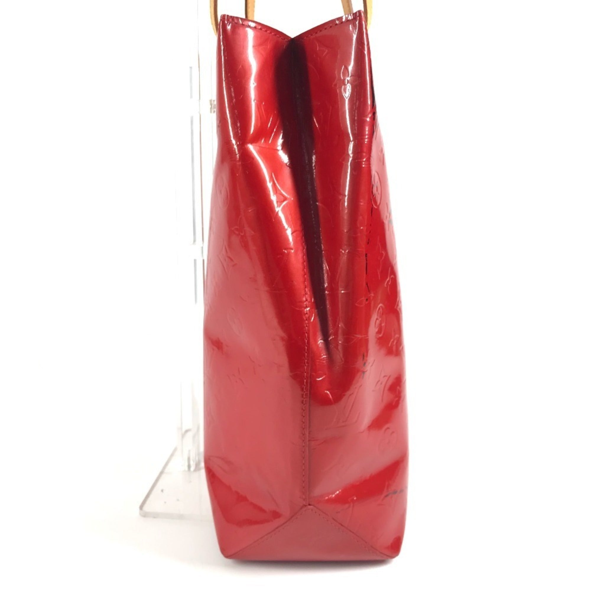 Louis Vuitton Monogram Vernis Red Color Rouge Monogram Vernis Shoulder Bag Tote Bag (Pre-Owned)