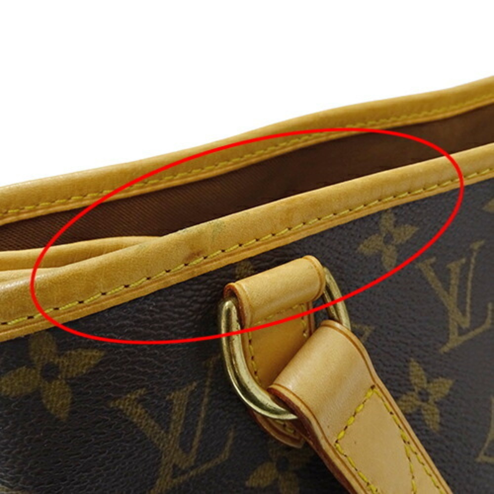 Louis Vuitton Black Monogram Handbag Tote Bag (Pre-Owned)